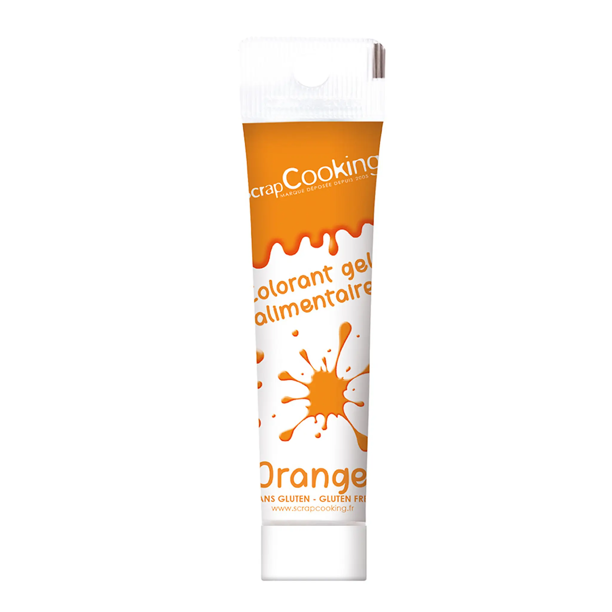 ScrapCooking Pastafärg 20 g orange