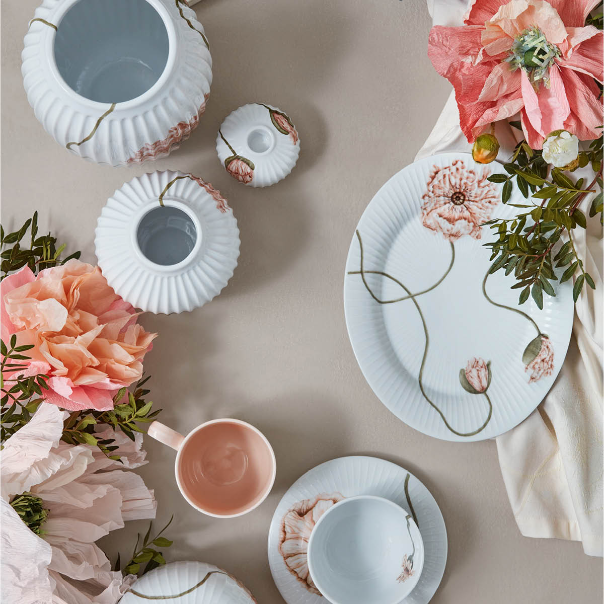 Kähler Hammershøi Poppy Tarjoiluastia 22,5x28,5 cm