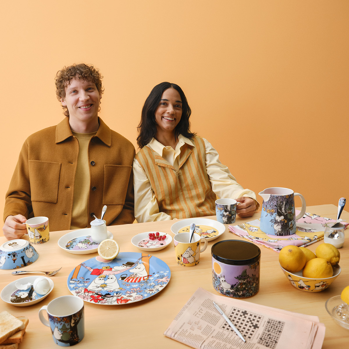 Moomin Arabia Mummi krukke Venner for alltid 80 år