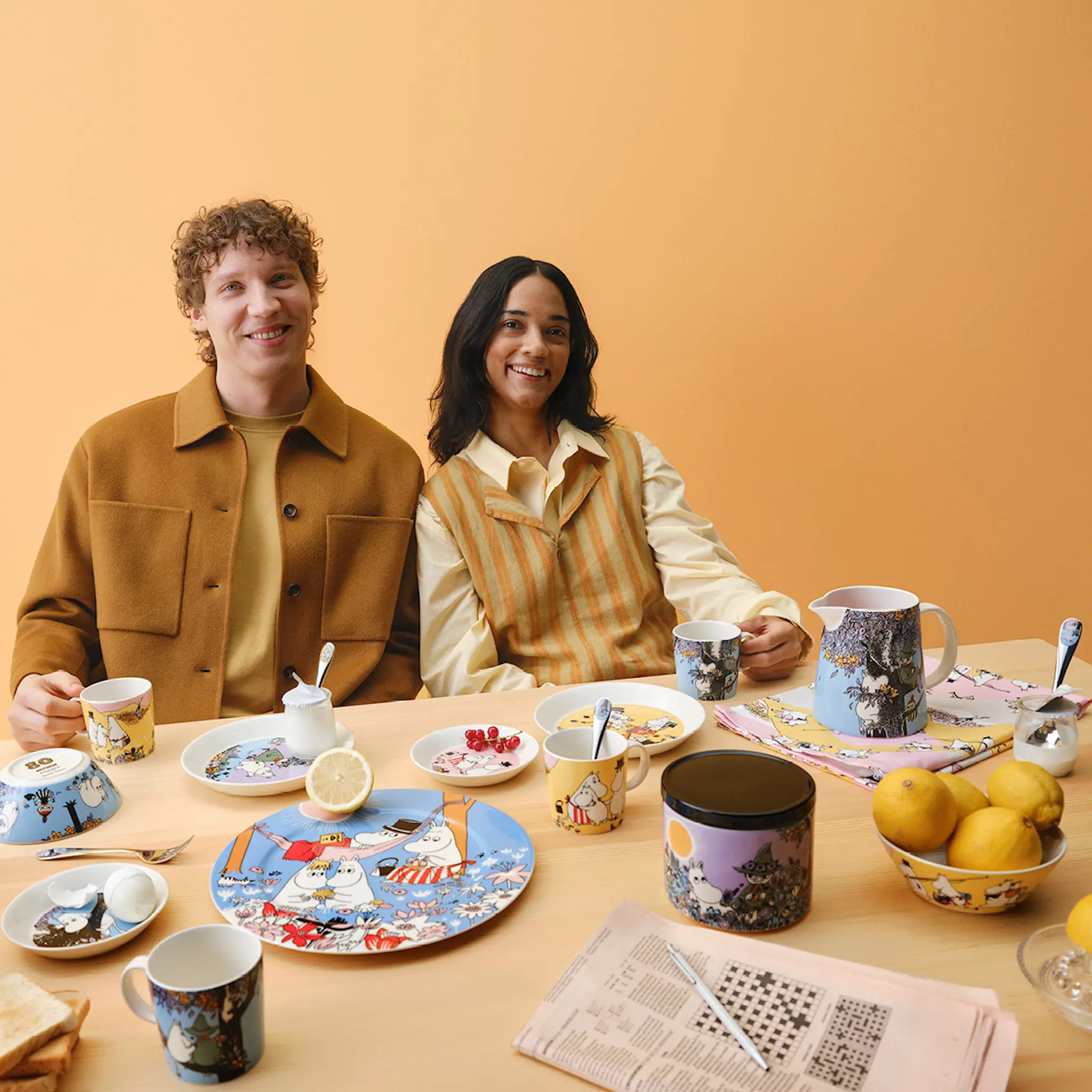 Moomin Arabia Mumin burk Vänner för alltid