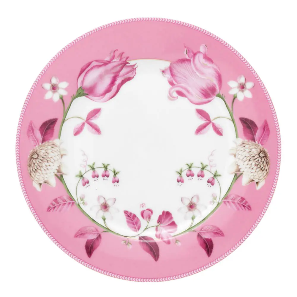 Jolie Tulip Lautanen 23 cm Vaaleanpunainen