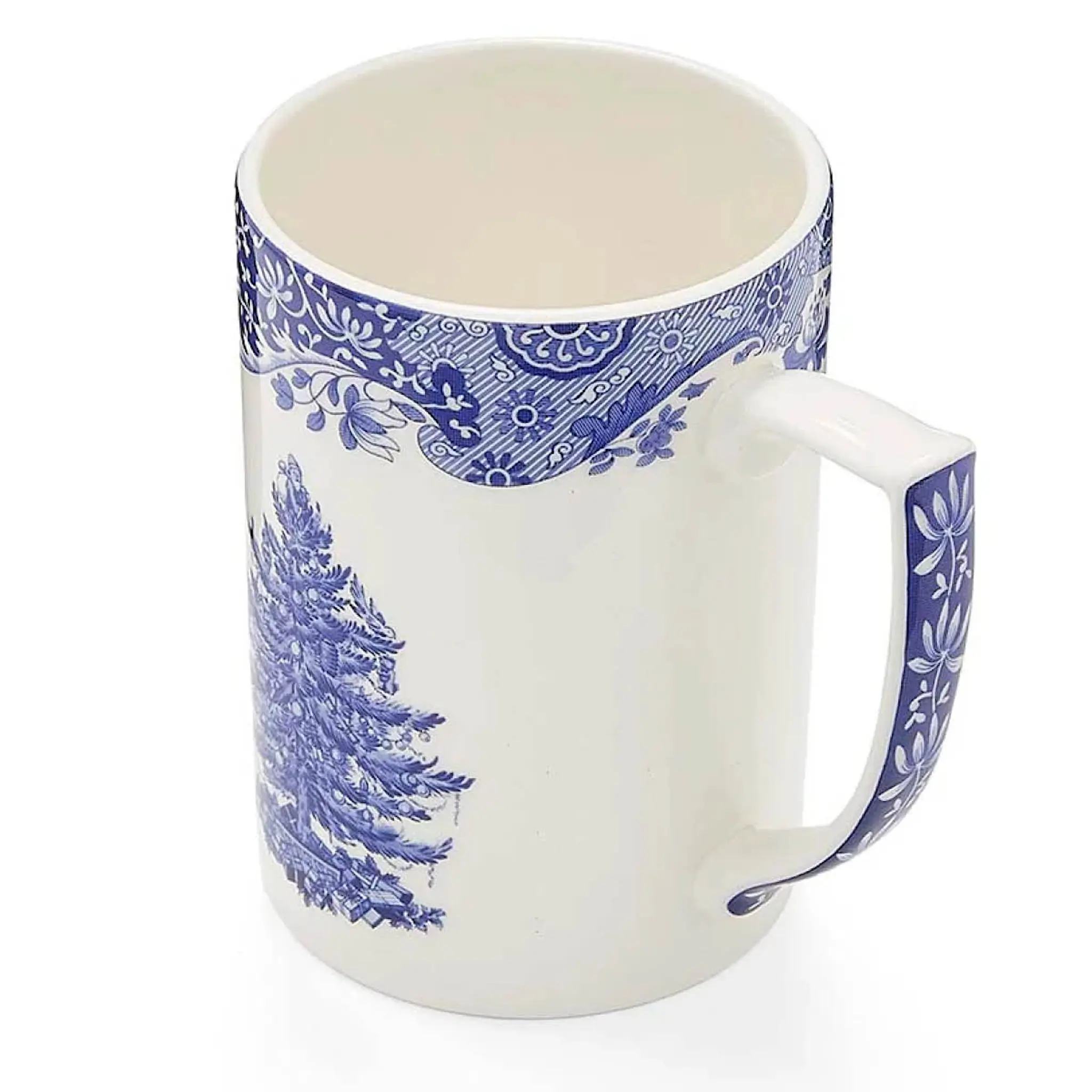 Spode Blue Italian Christmas Tree Muki 34 cl Sininen/Valkoinen