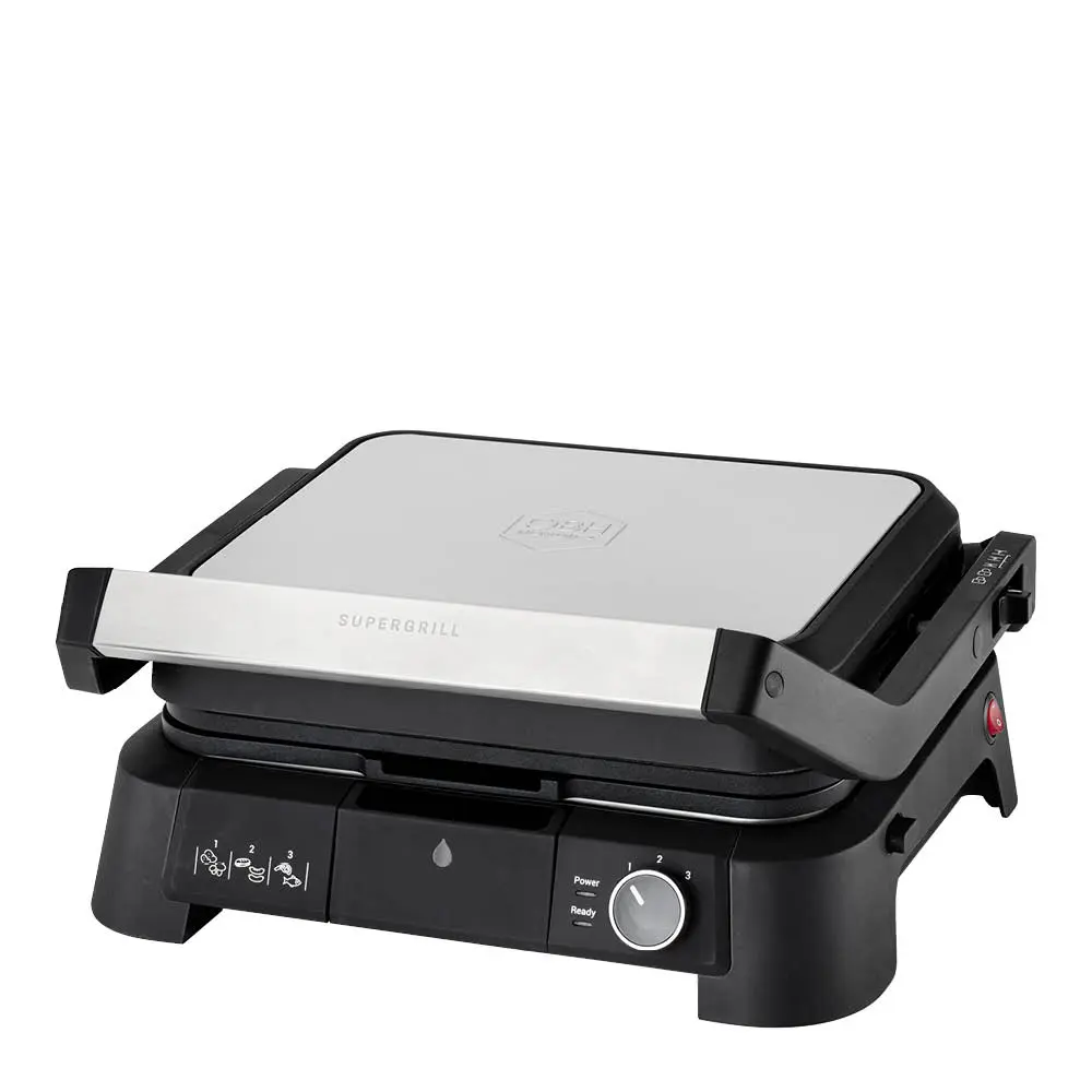 SuperGrill grilli 3-in-1 2000W ruostumaton teräs