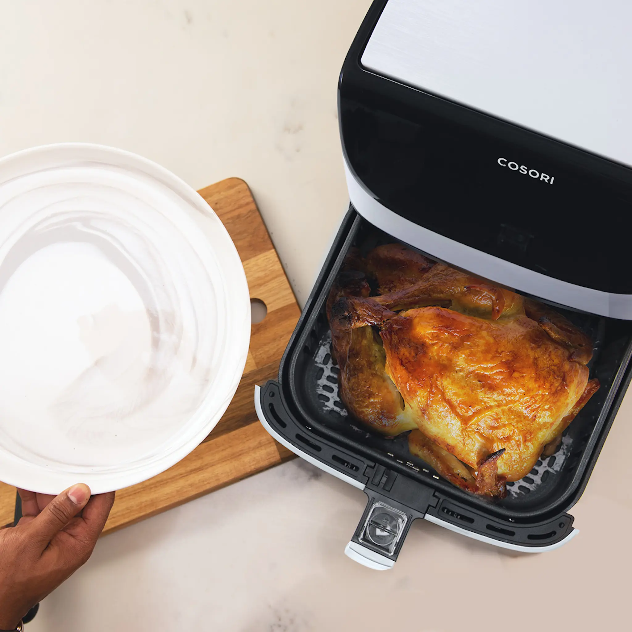 Cosori Premium airfryer 2,2kg/5,5L vit