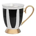 Strisce Nero Mugg 28 cl Svart/Guld
