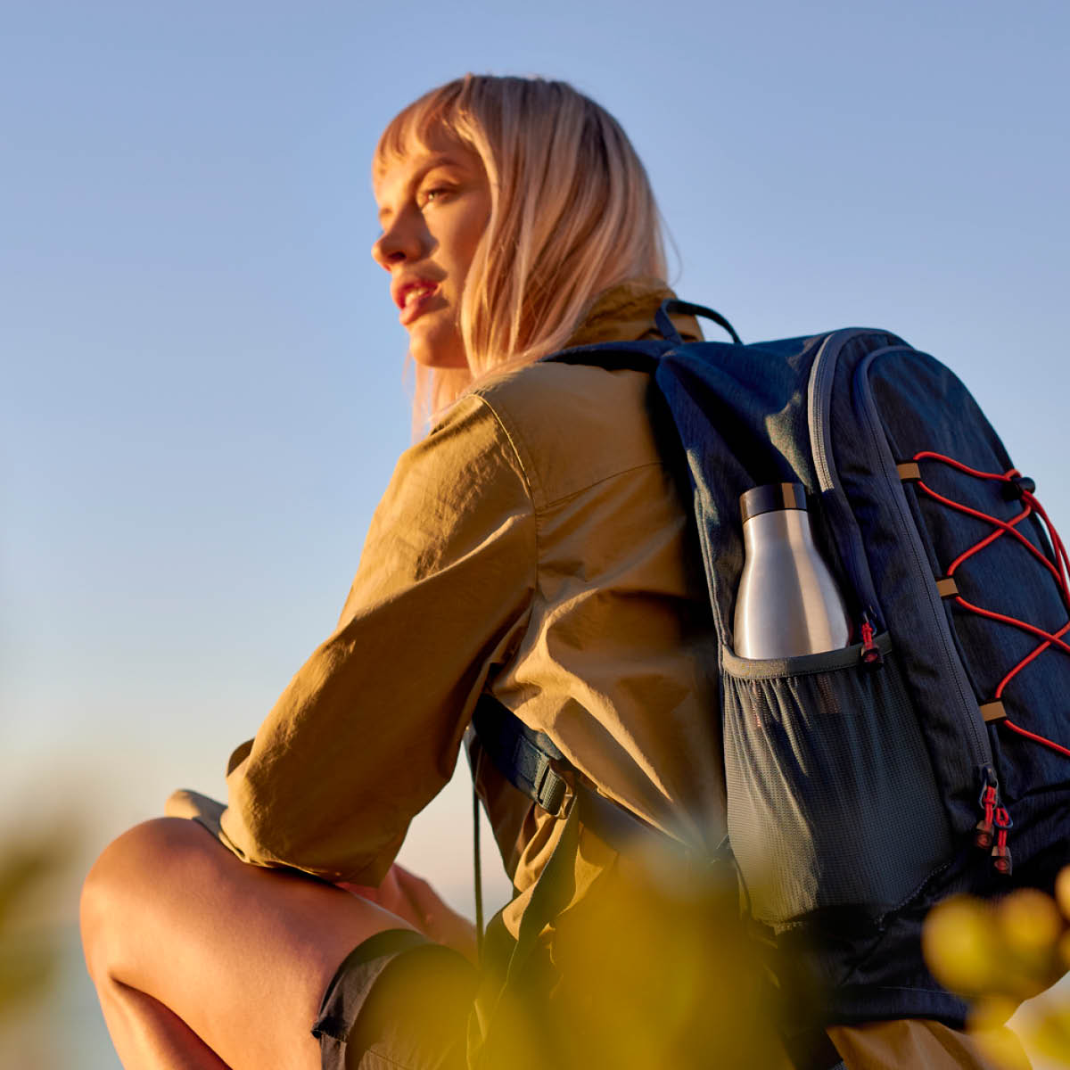 Tefal Bludrop Sleeve Juomapullo 50 cl Roosa/Hopea