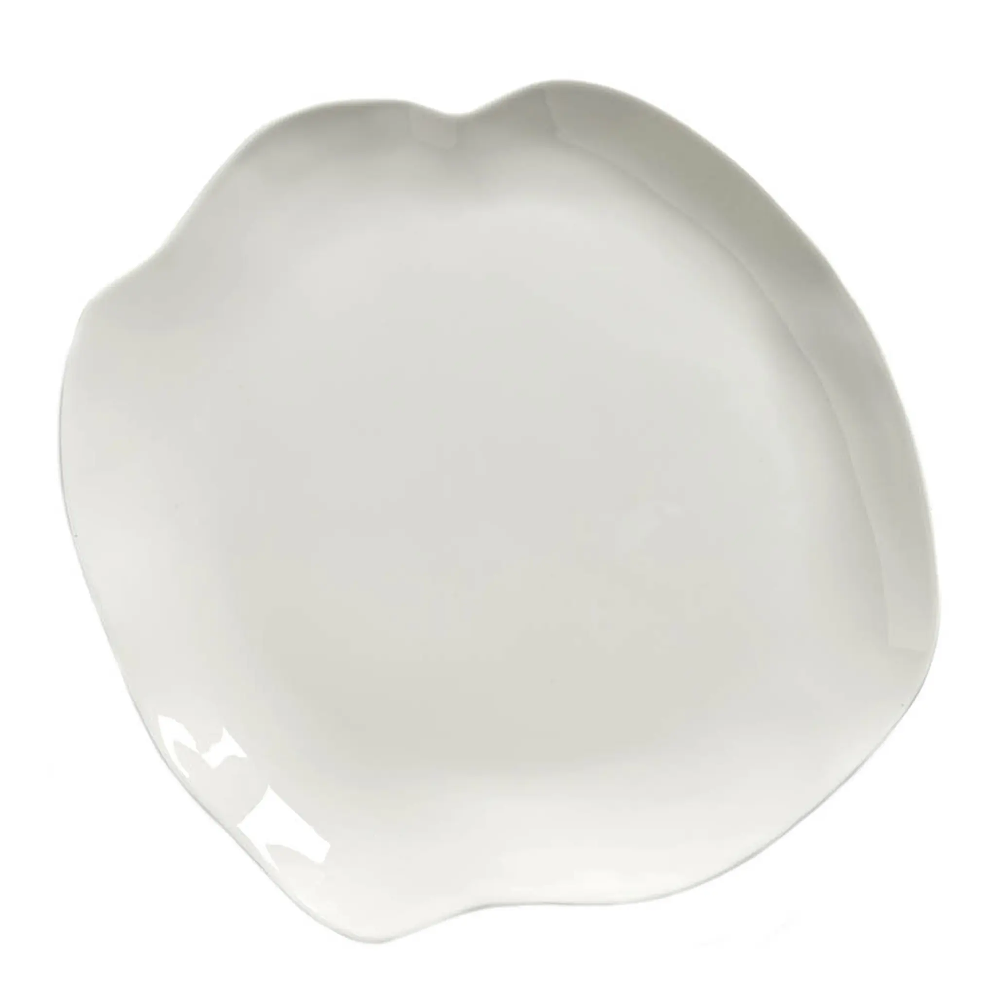 Serax Perfect Imperfection Heaven tallrik L 29,5x27,5 cm vit