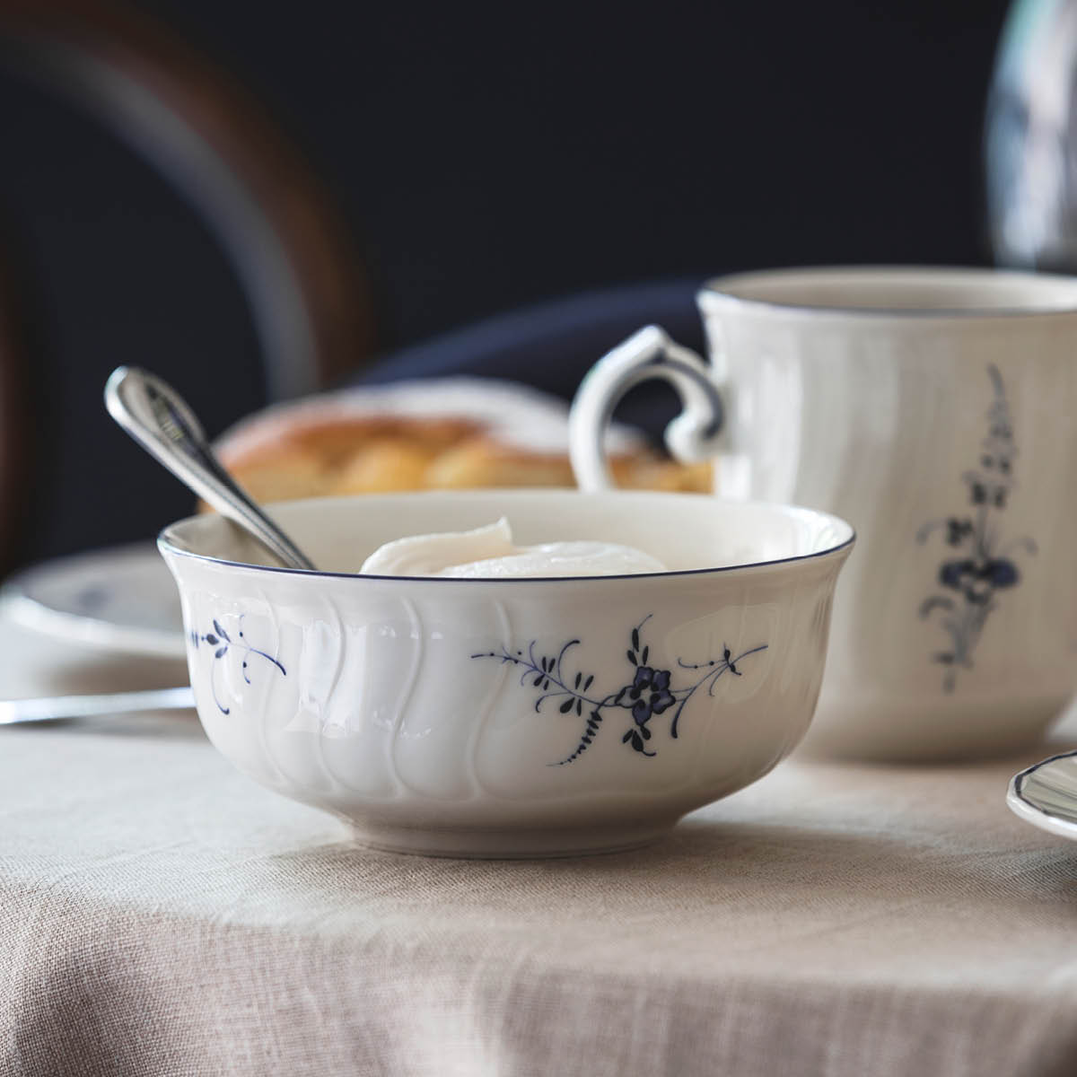 Villeroy & Boch Old Luxembourg dessertskål 26 cl vit