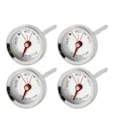 Stektermometer portion för kött 4-pack stål