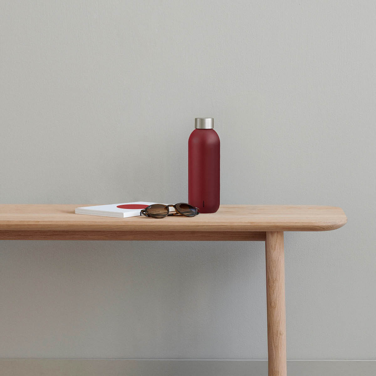 Stelton Keep Cool termosflaska 0,6 L soft cherry red