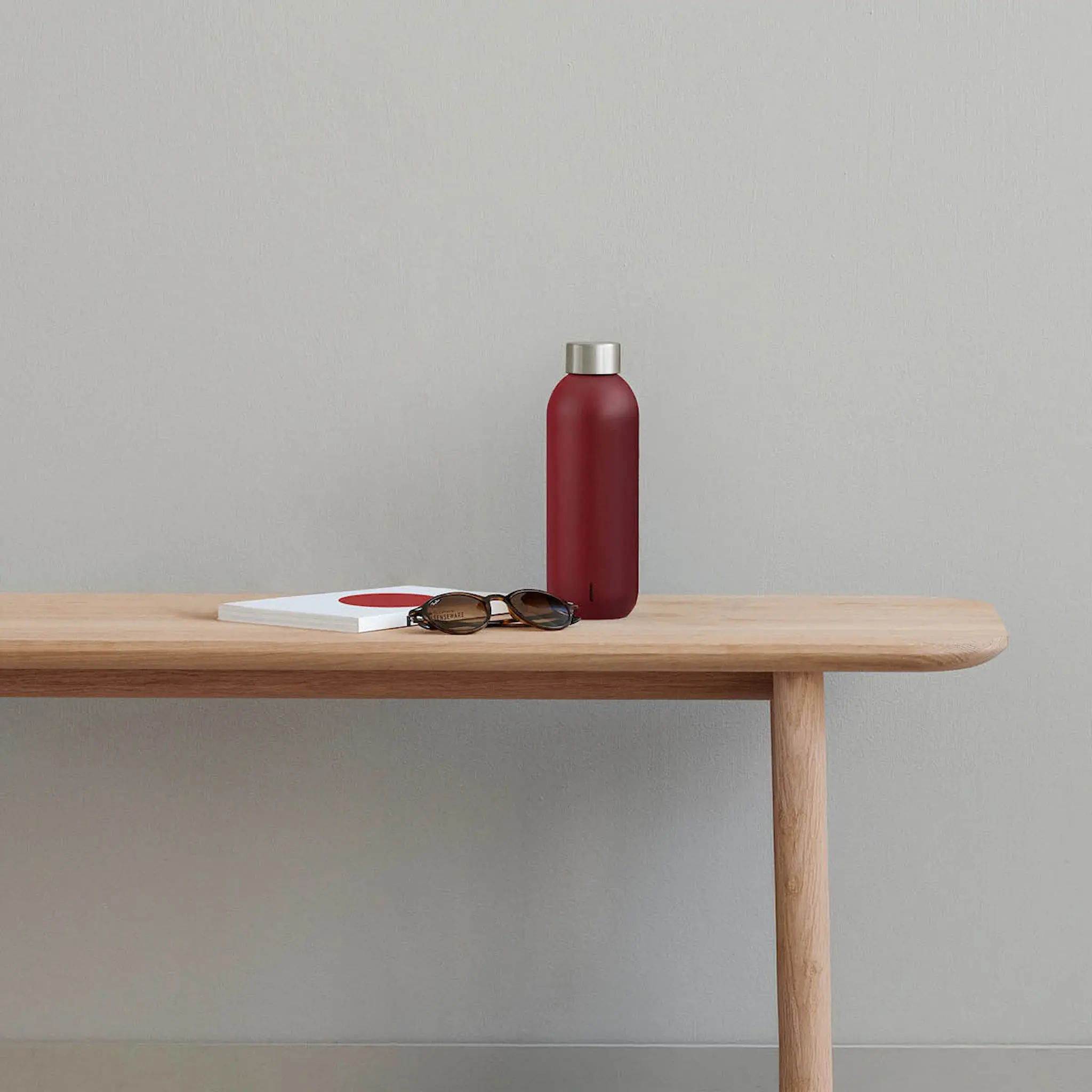Stelton Keep Cool termosflaska 0,6 L soft cherry red