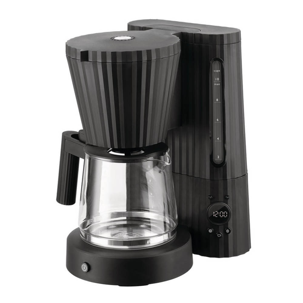 Alessi - Plissé Kahvinkeitin 1,5 L MDL14 Musta