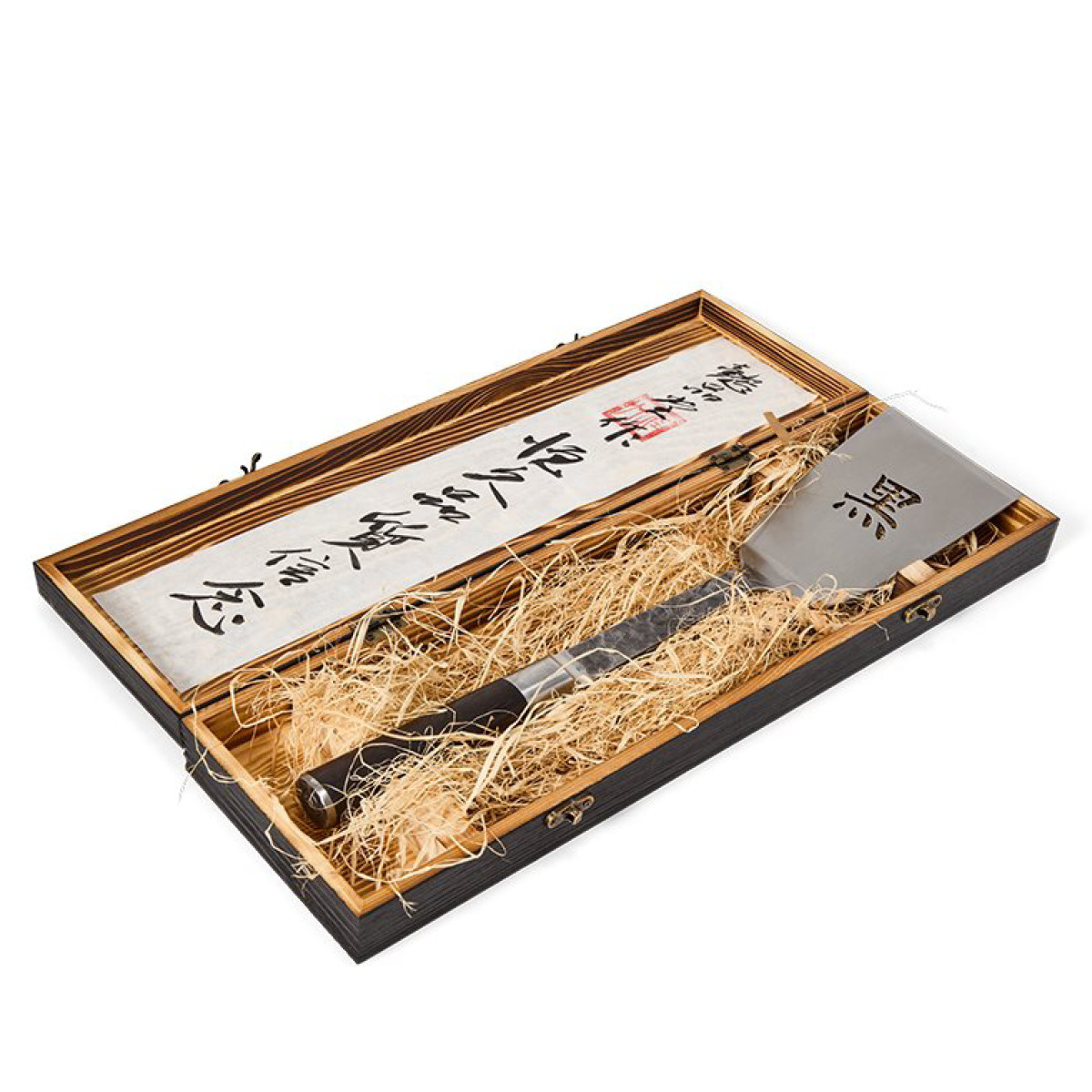 Satake Kuro BBQ stekespade 42 cm brun/rustfri