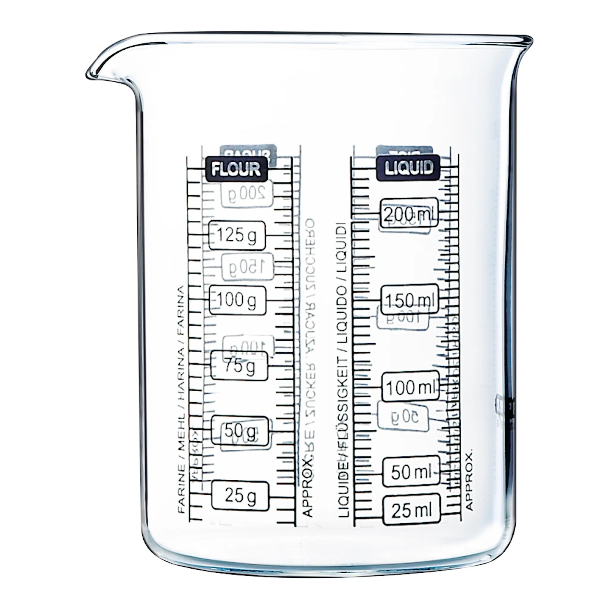 Pyrex Kitchen Lab Måttkanna 0,25 L