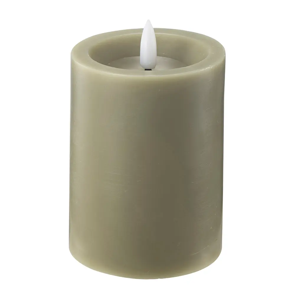 LED kubbelys 7,5x10 cm green leaf