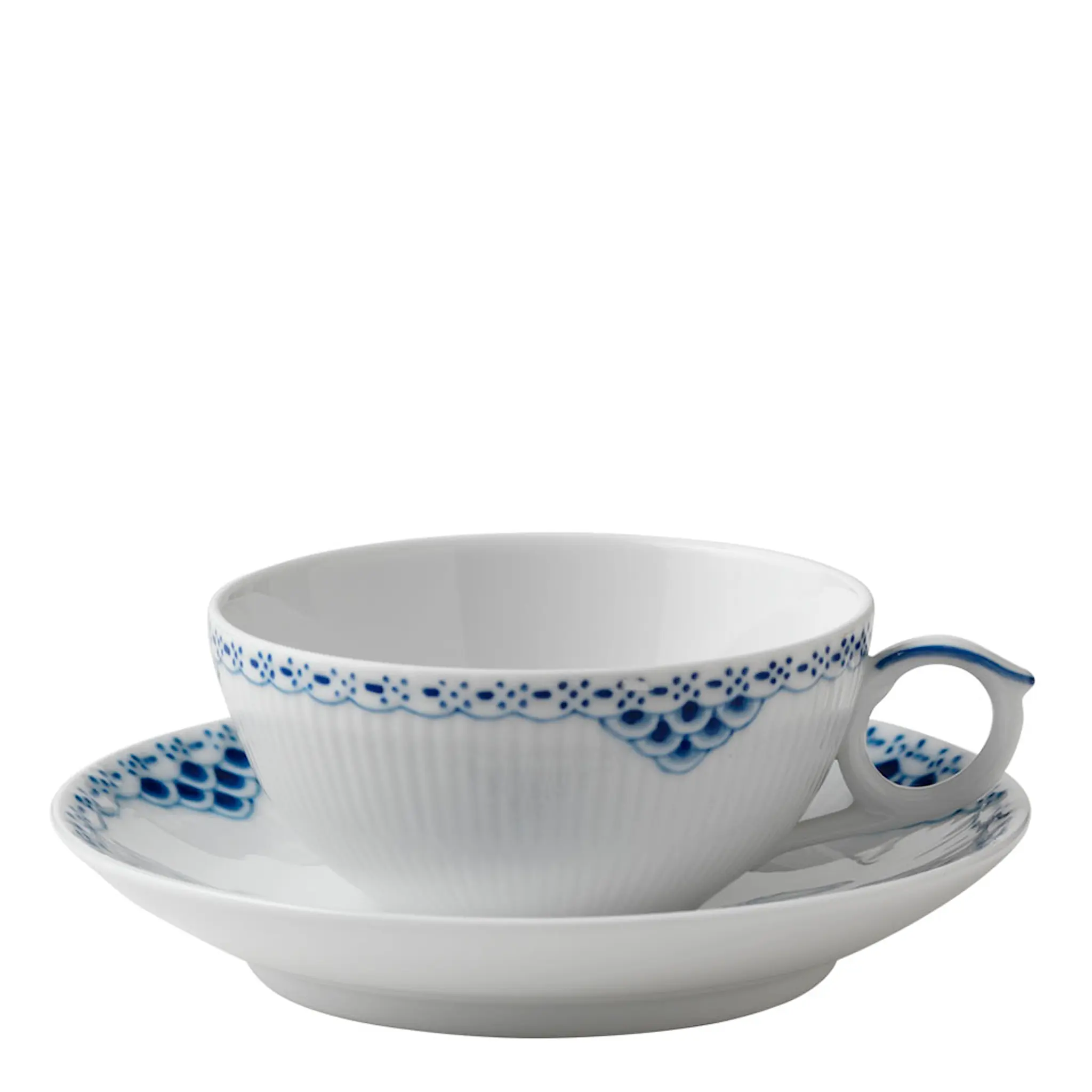 Royal Copenhagen Princess Tekopp med fat 20 cl