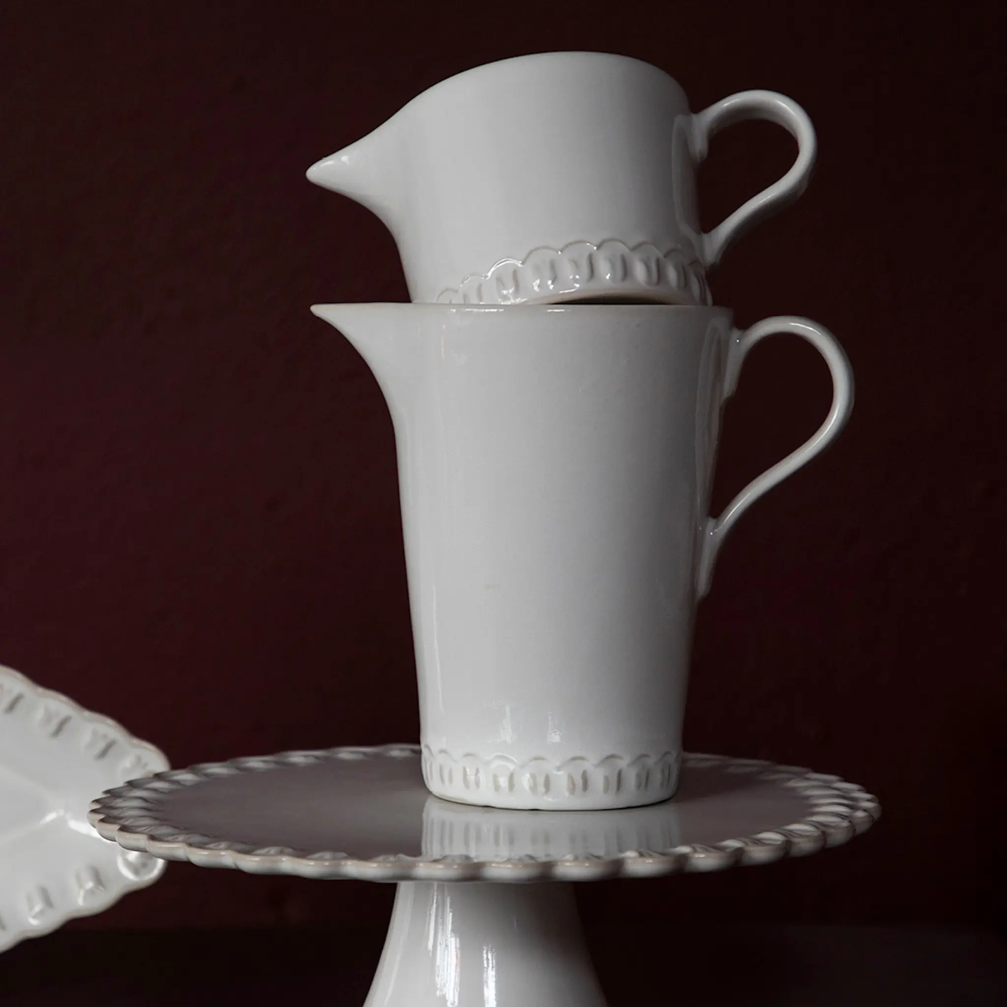 PotteryJo Tulipa Kaadin 60 cl Valkoinen