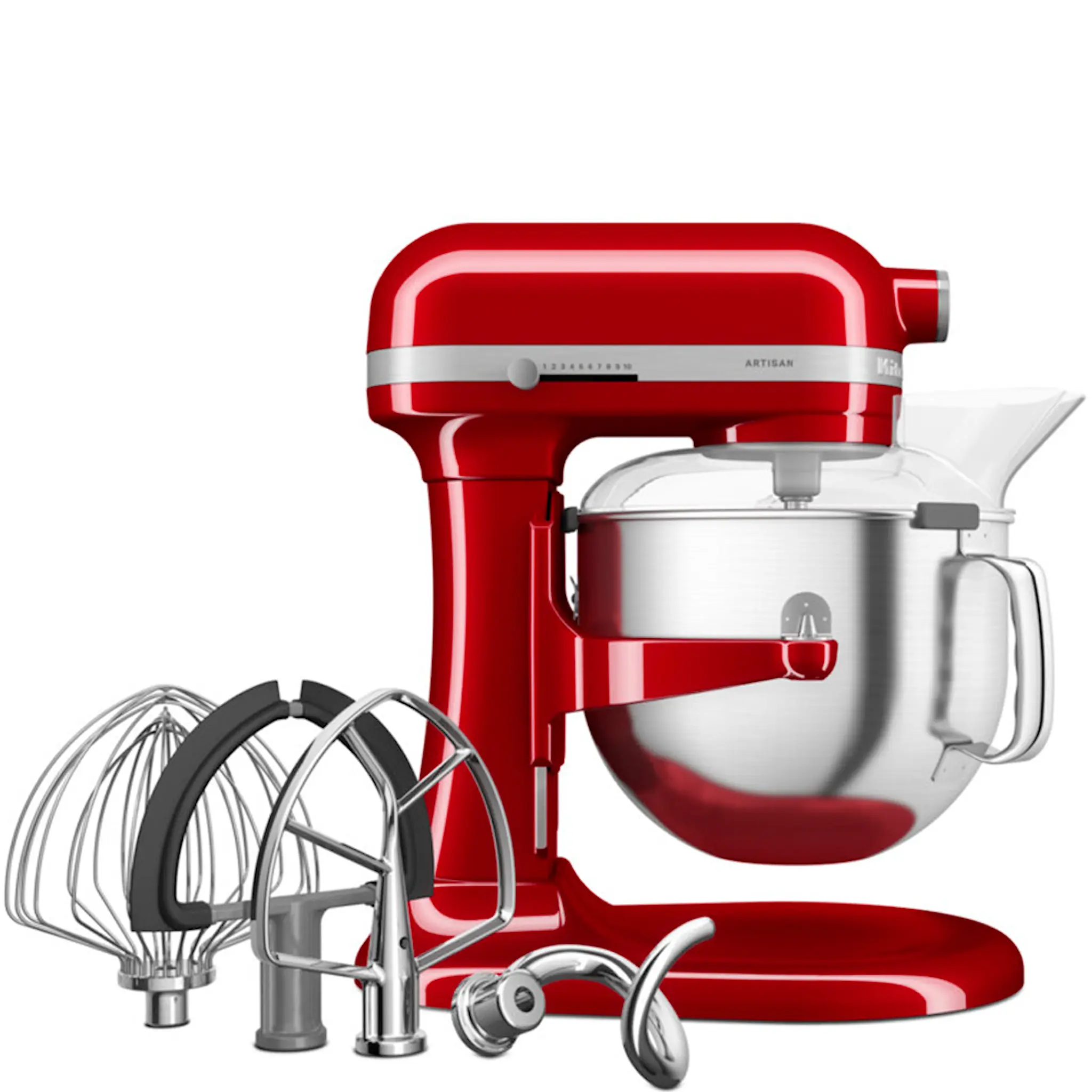 KitchenAid KitchenAid Artisan Köksmaskin 6,6 L 5KSM70SHXEER Röd