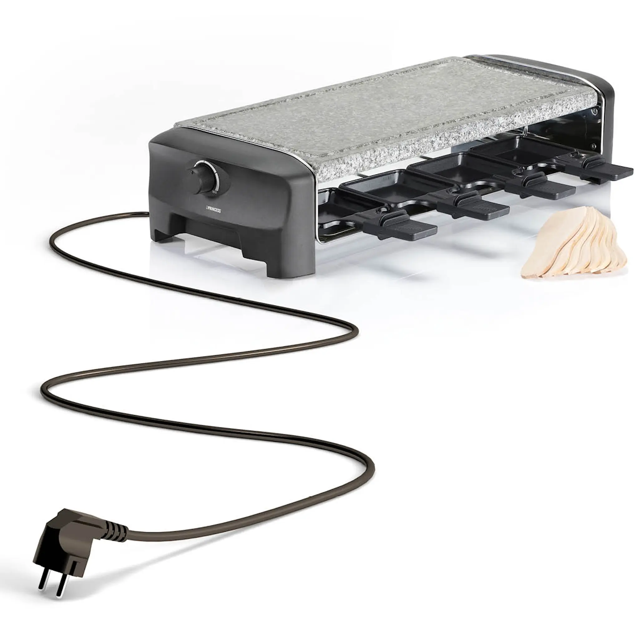 PRINCESS Raclette-kivigrilli 162830 42x21 cm 1400W