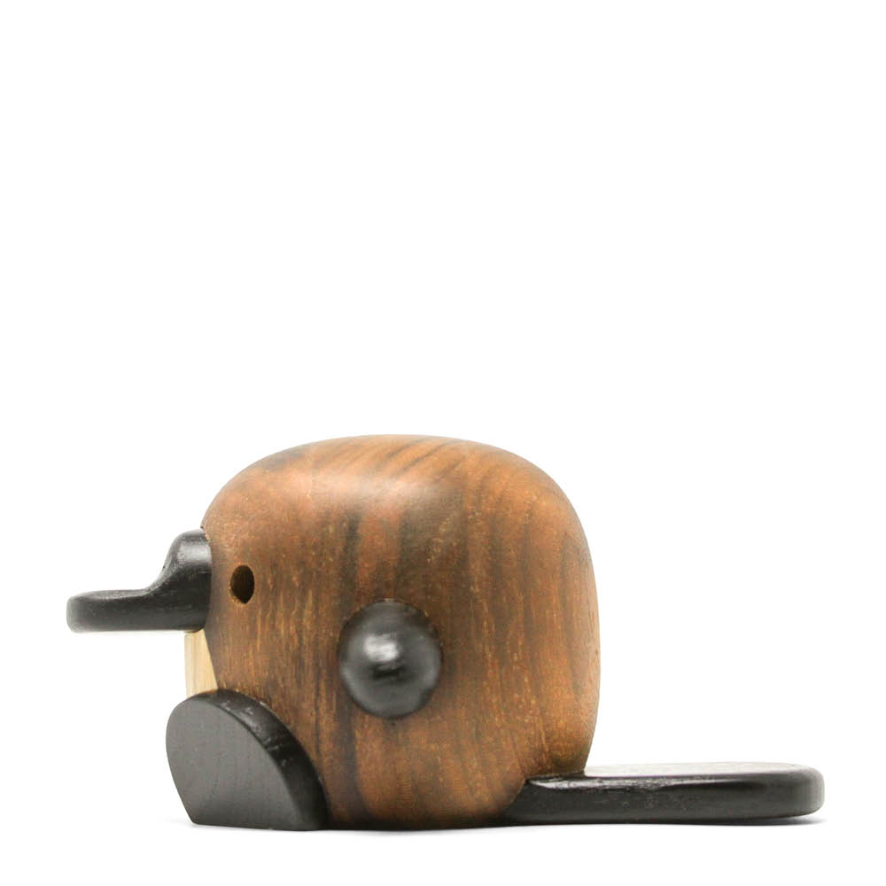 FableWood Puufiguuri vesinokkaeläin Mary 5,5 cm Saarni/Pähkinä