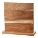 Kaya knivställ magnetiskt 22x22 cm akacia