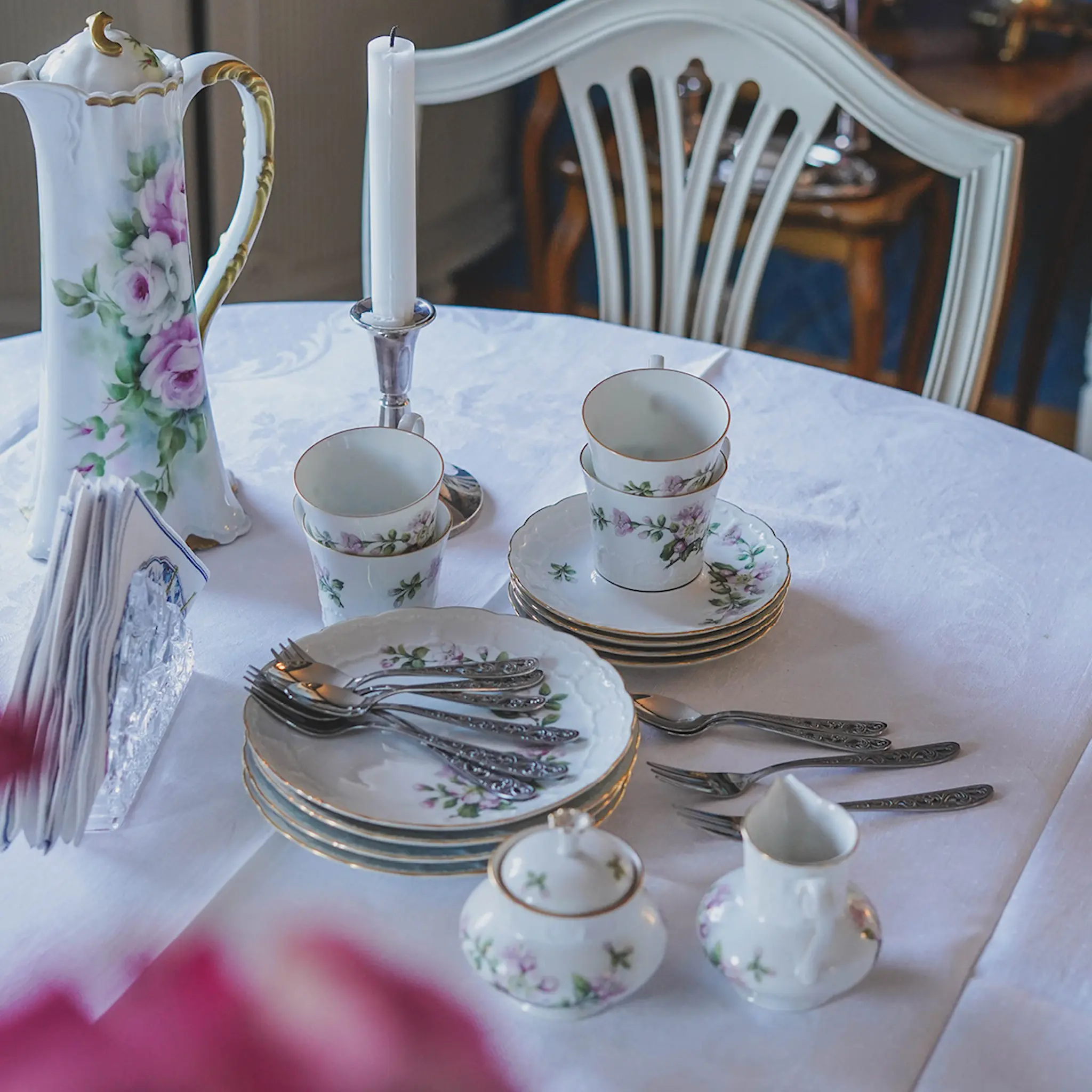 Hardanger bestikk Kristin Dessertset 7 delar