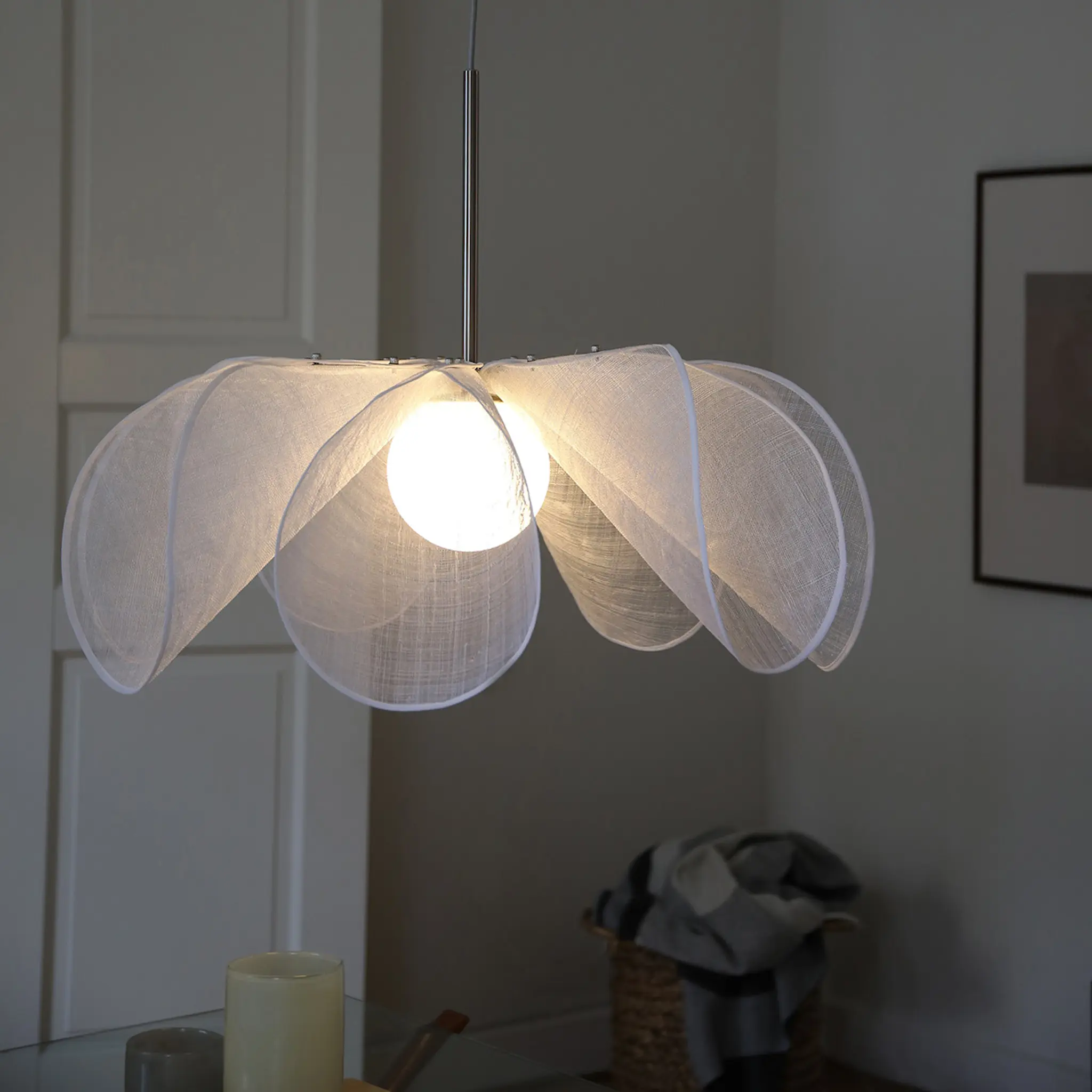 Markslöjd Styrka taklampa 75 cm vit
