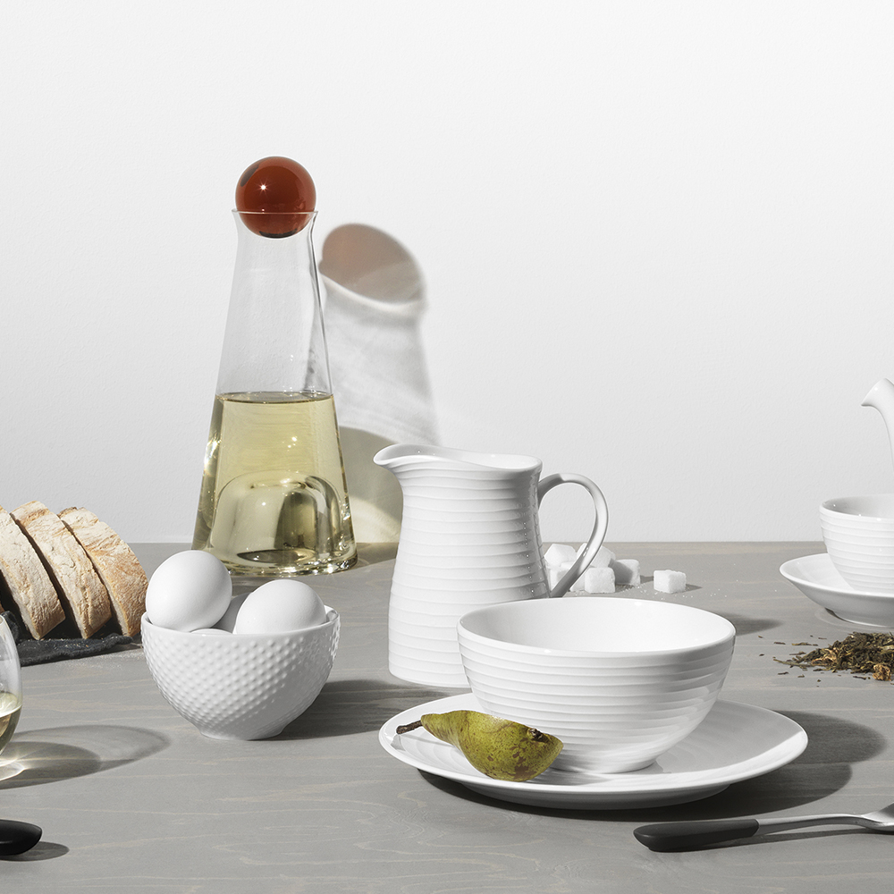 Design House Stockholm Blond skål 30 cl stripe hvit