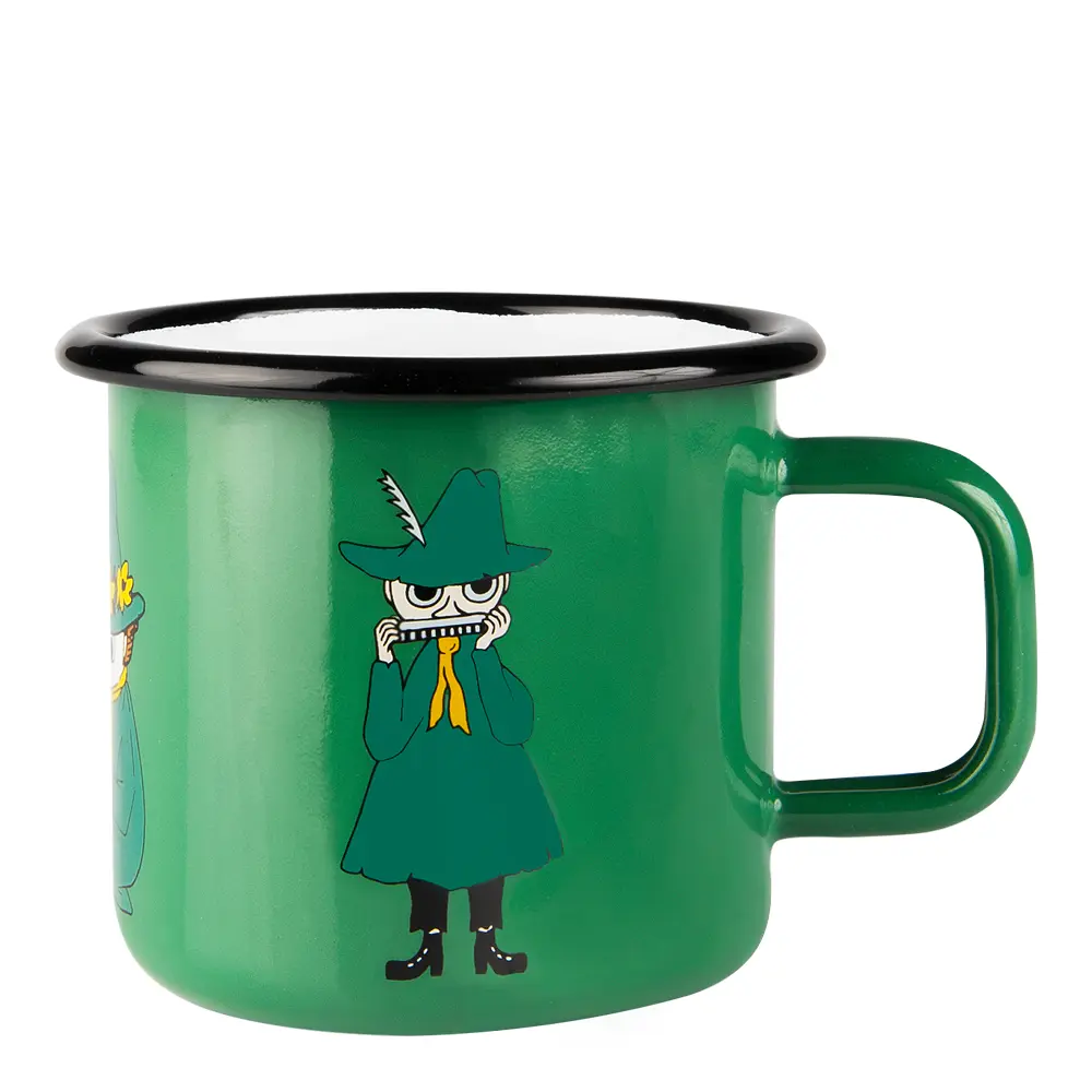 Muumi Emalimuki Nuuskamuikkunen 3,7 dl Vihreä