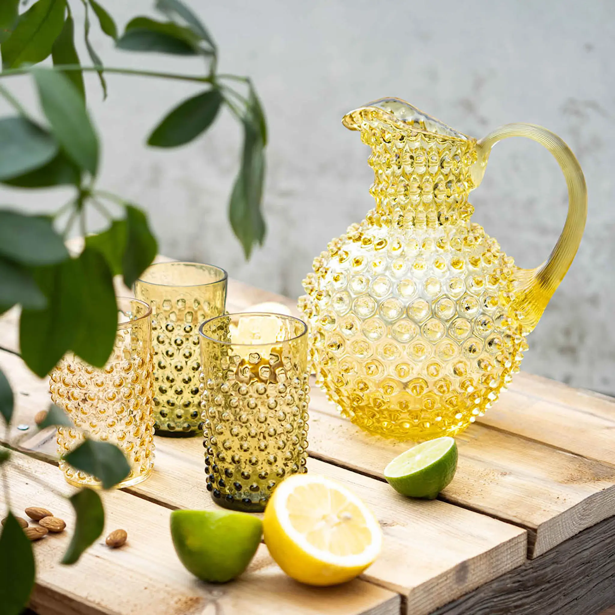 Klimchi Hobnail Karaff 2 L Citrine