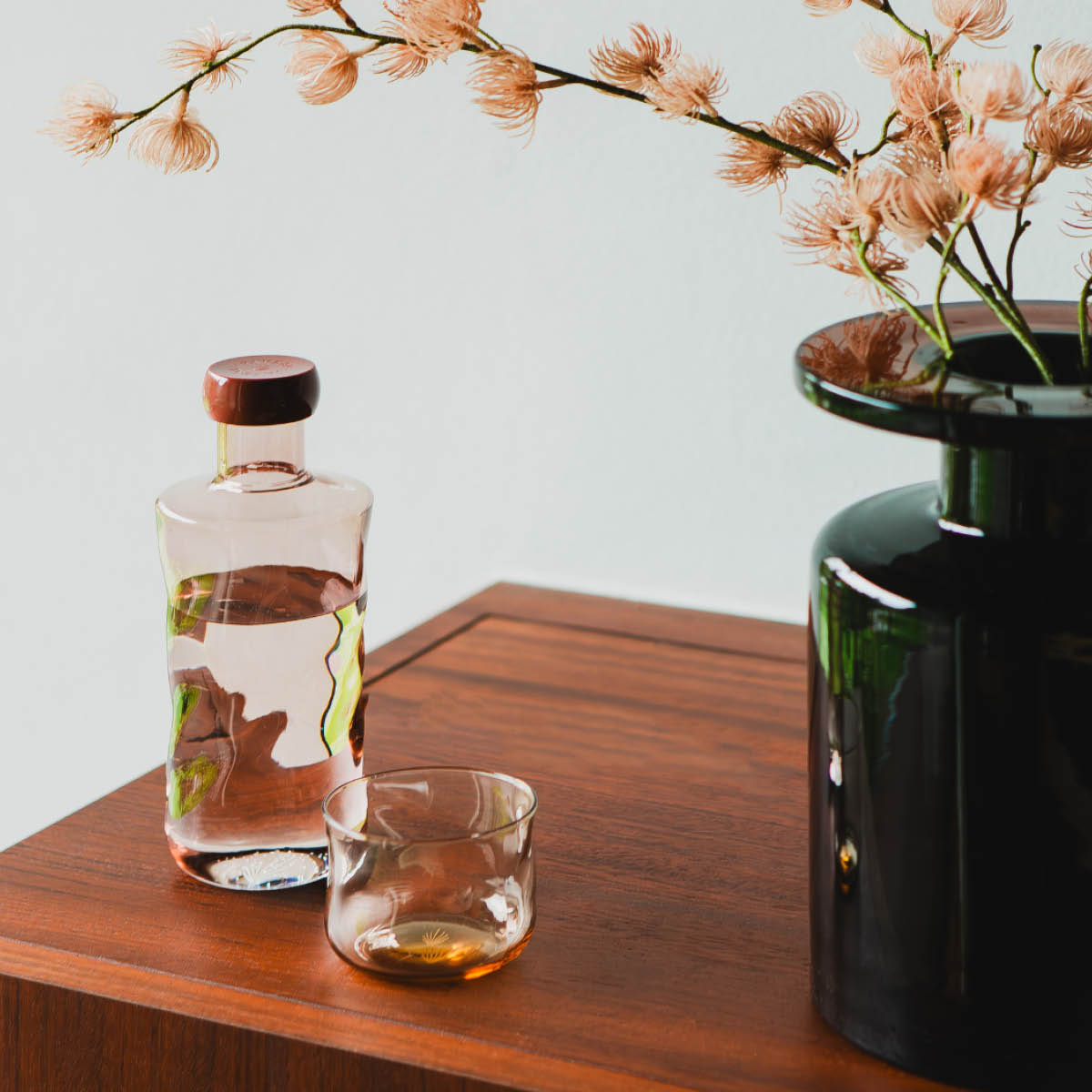 Paveau Swirl tumbler glass small 24 cl 2 stk Glow