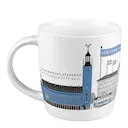 Stockholm Mugg 30 cl Blå