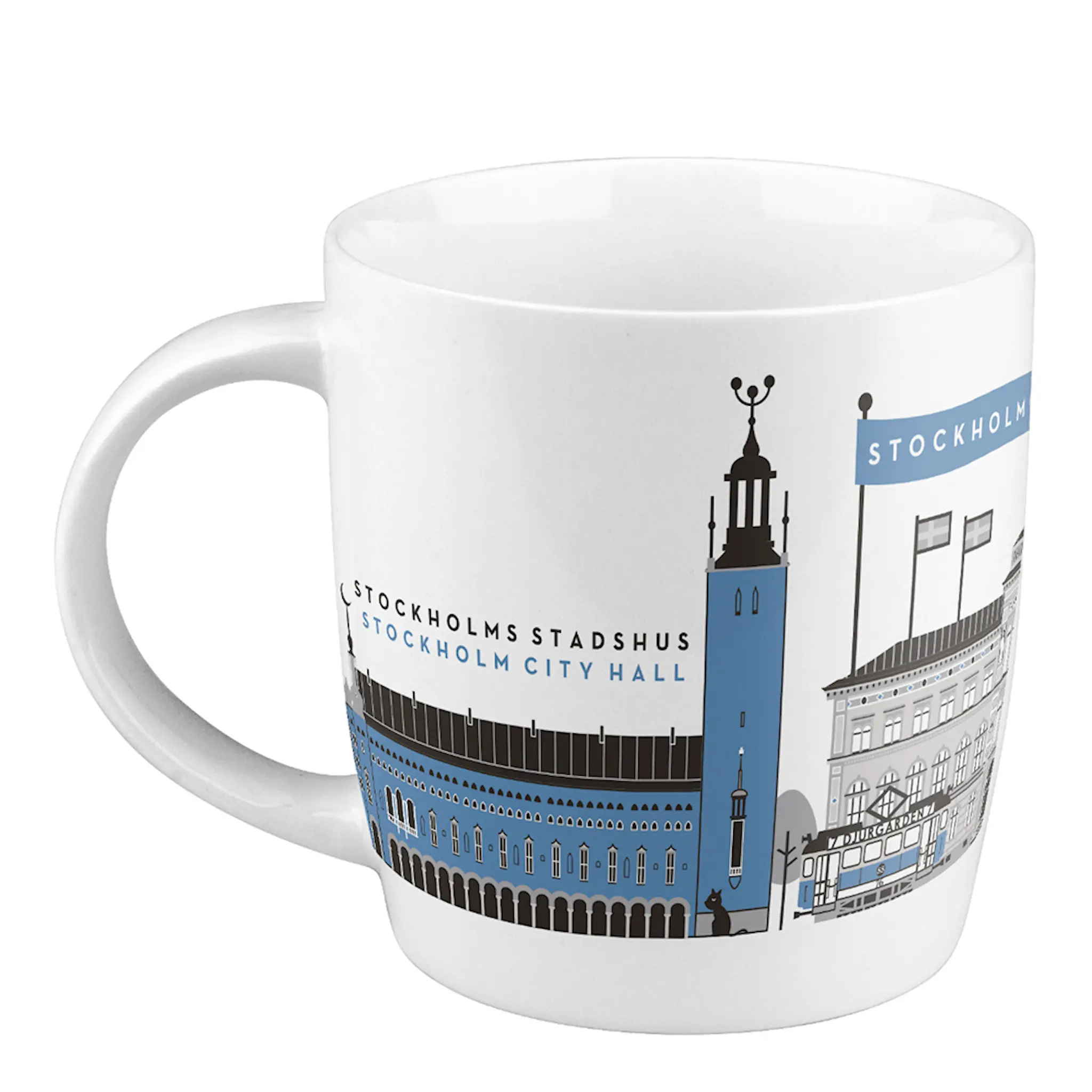 Citronelles Stockholm Mugg 30 cl Blå