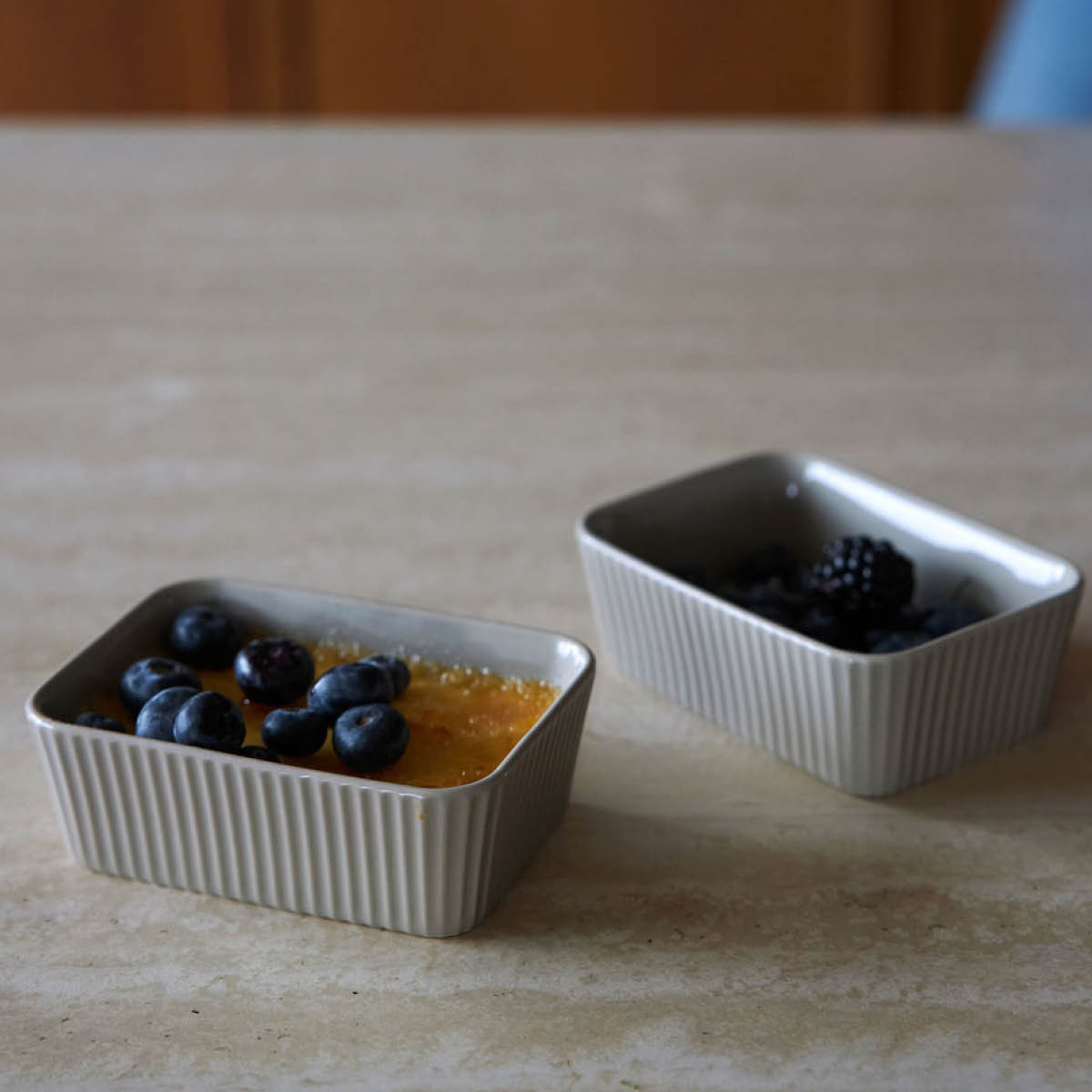 Sagaform Flora Ugnsformar 12 cm 2-pack Beige