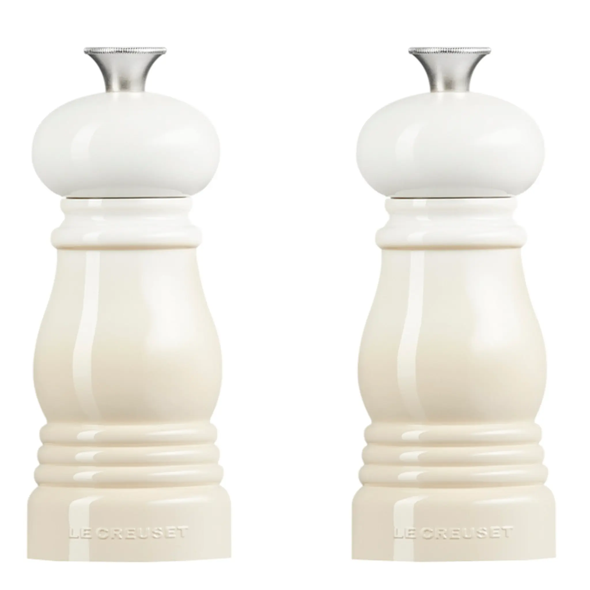 Le Creuset Salt- och pepparkvarnset 12 cm Meringue