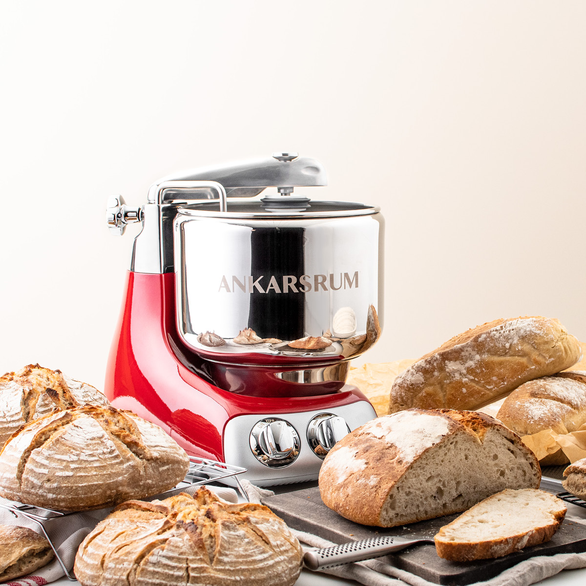Ankarsrum Ankarsrum Assistent Original Köksmaskin Röd