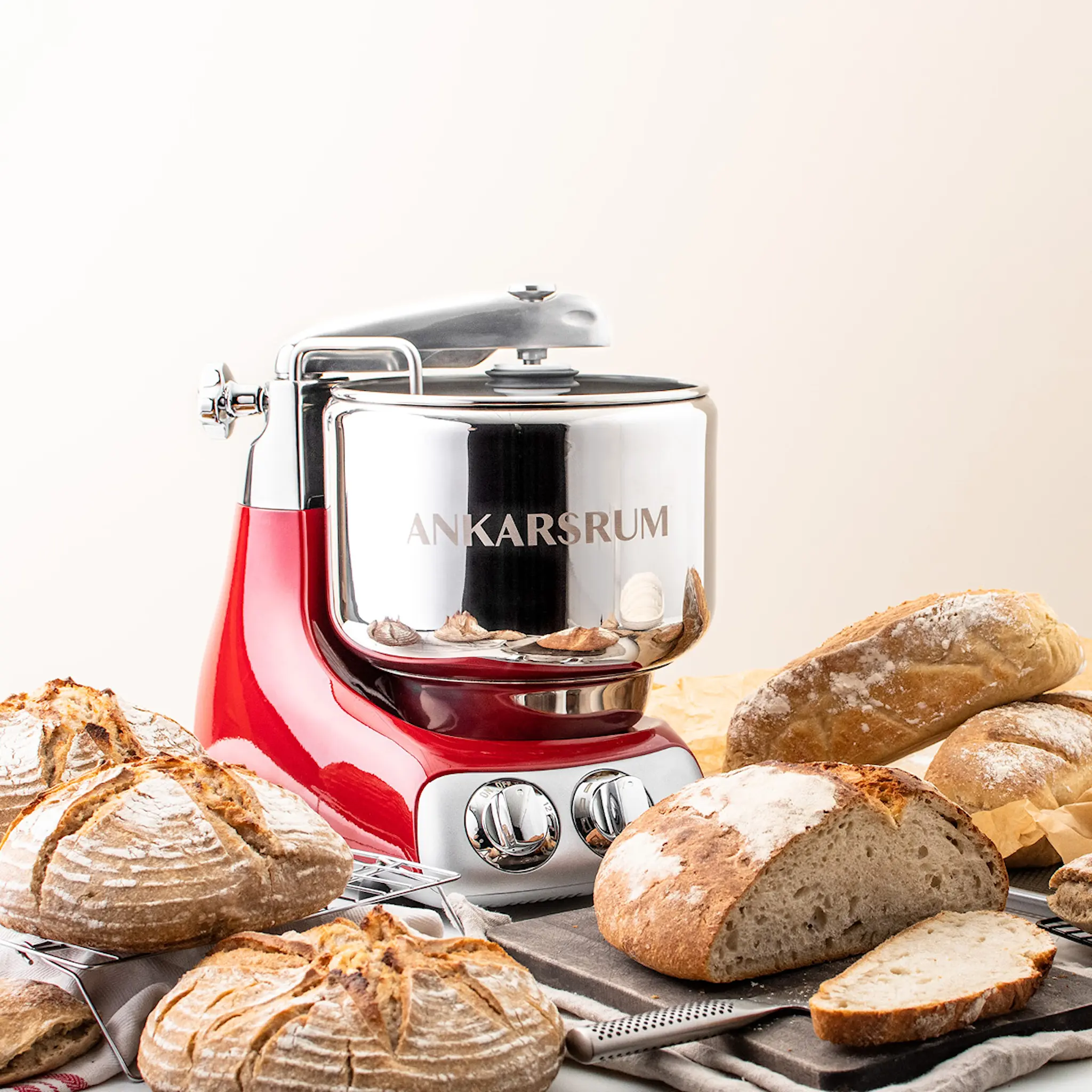 Ankarsrum Ankarsrum Assistent Original Köksmaskin Röd