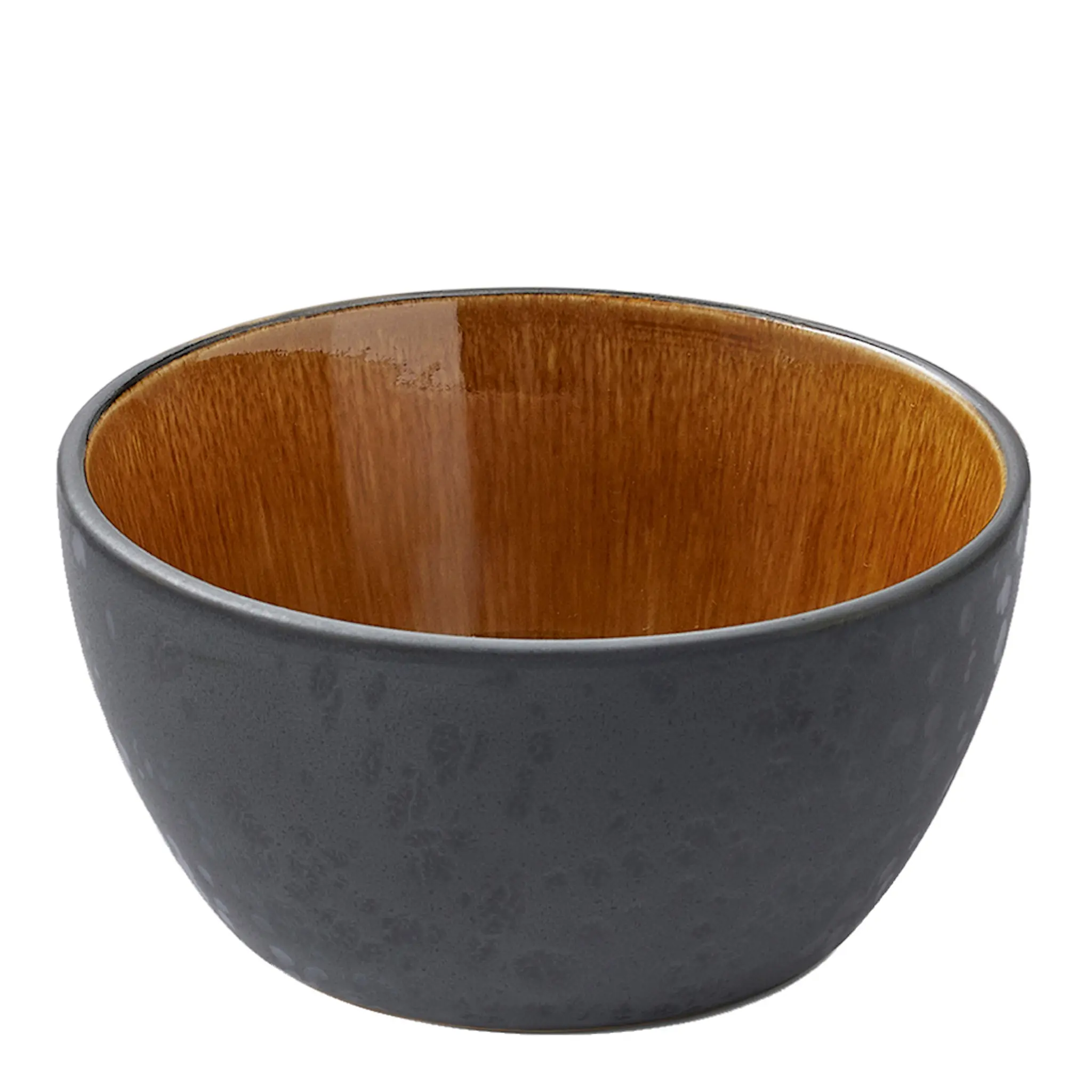 Bitz Skål 12 cm Svart/Bärnsten