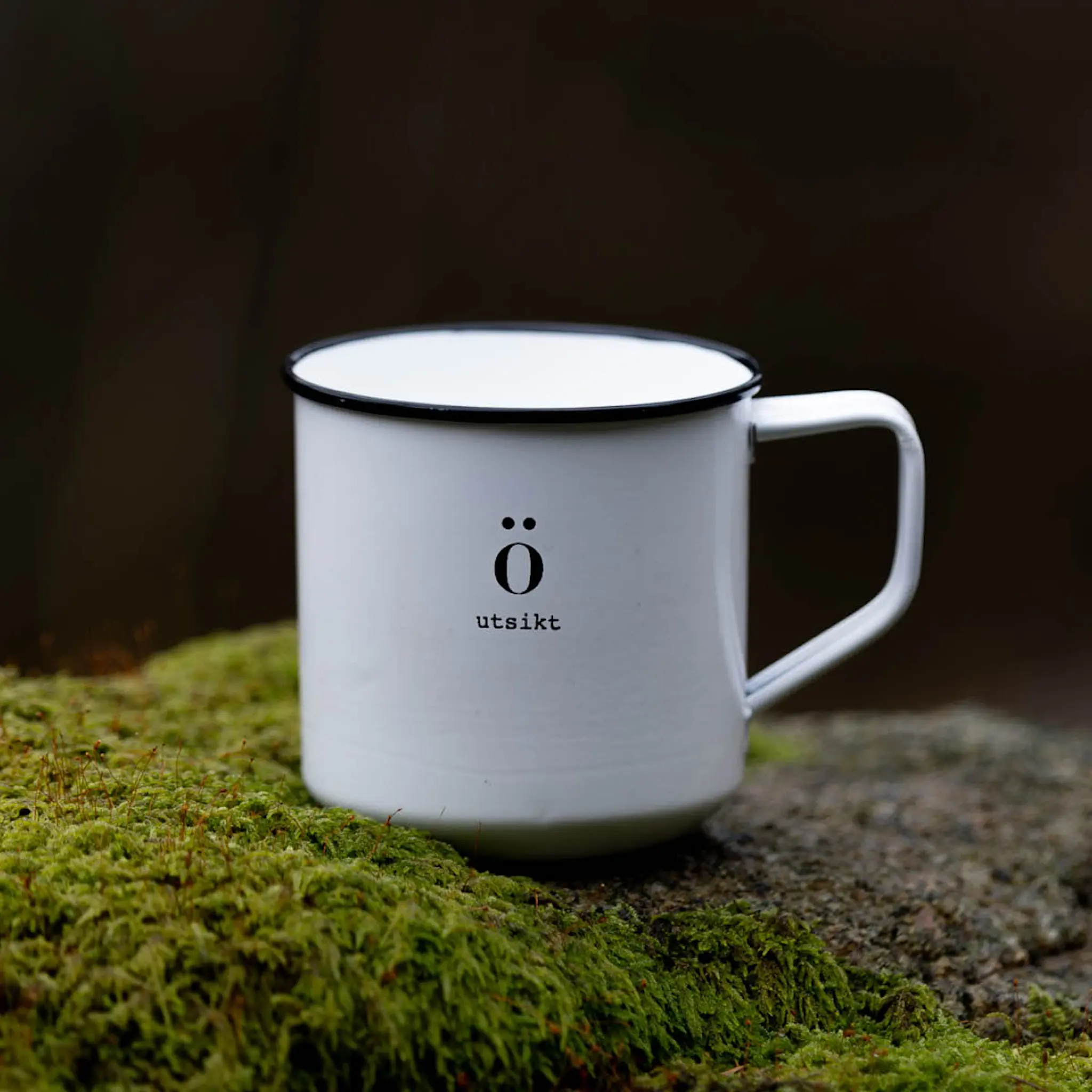 Sögne Home Emaljmugg 35 cl Utsikt