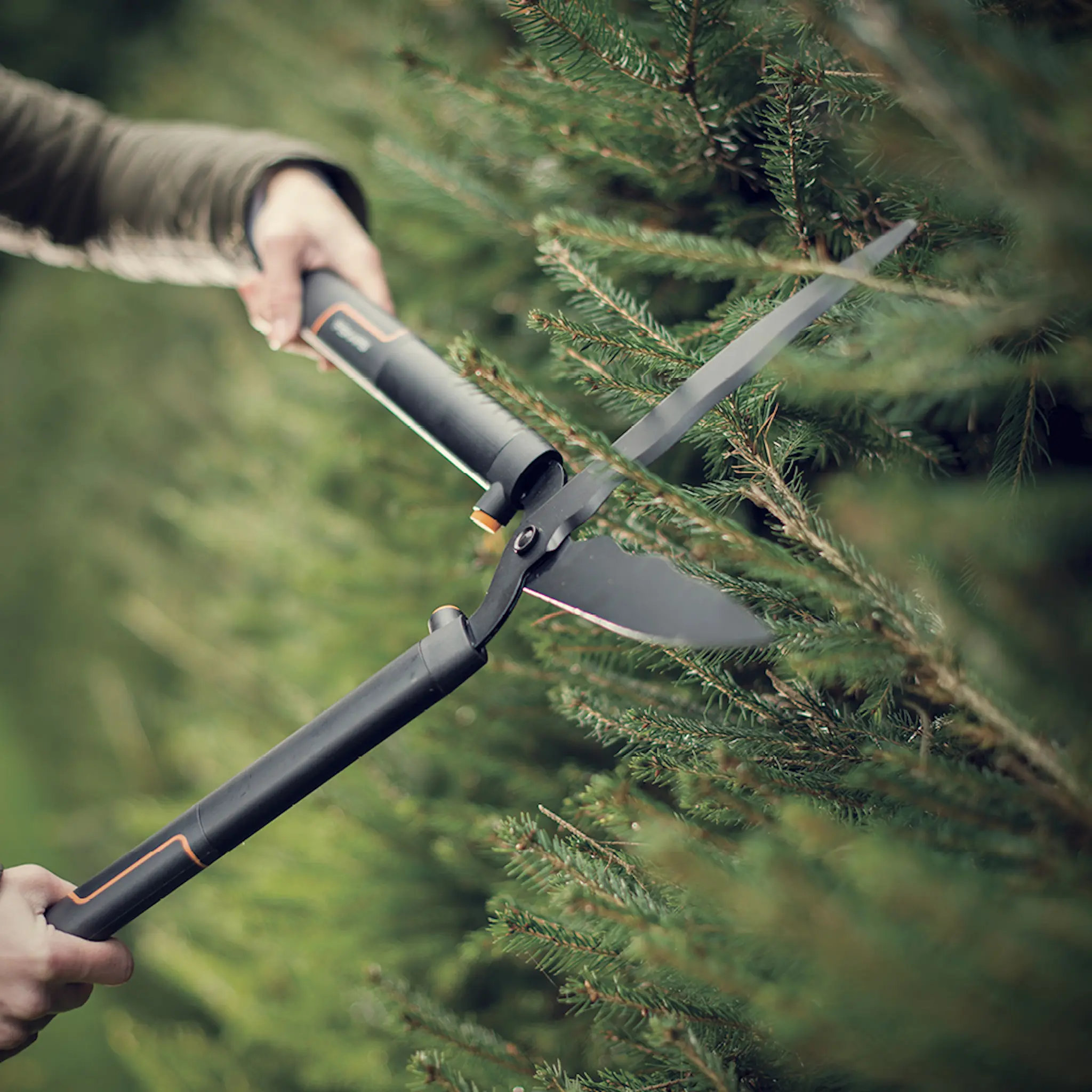 Fiskars SingleStep häcksax HS22 58 cm svart