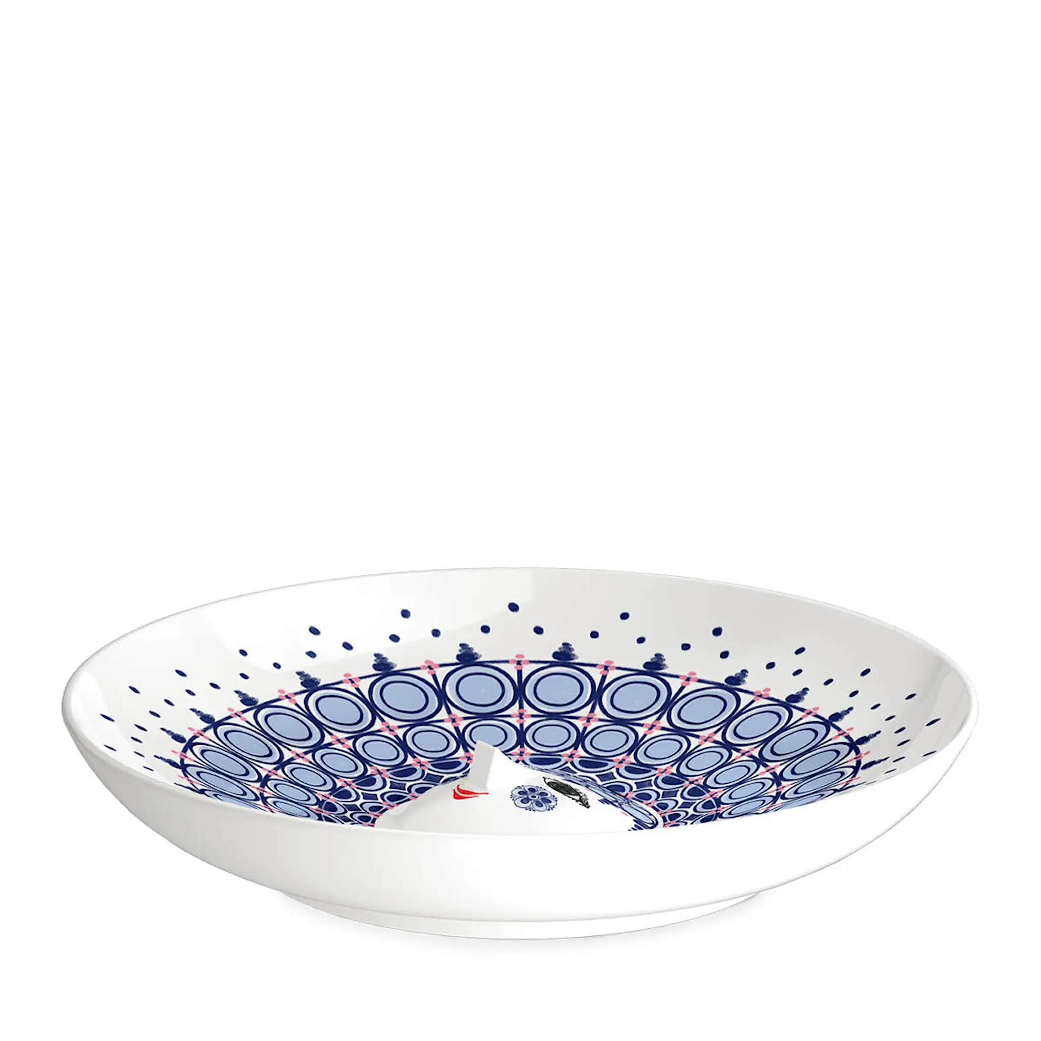 Bjørn Wiinblad Olga fat 33 cm blå