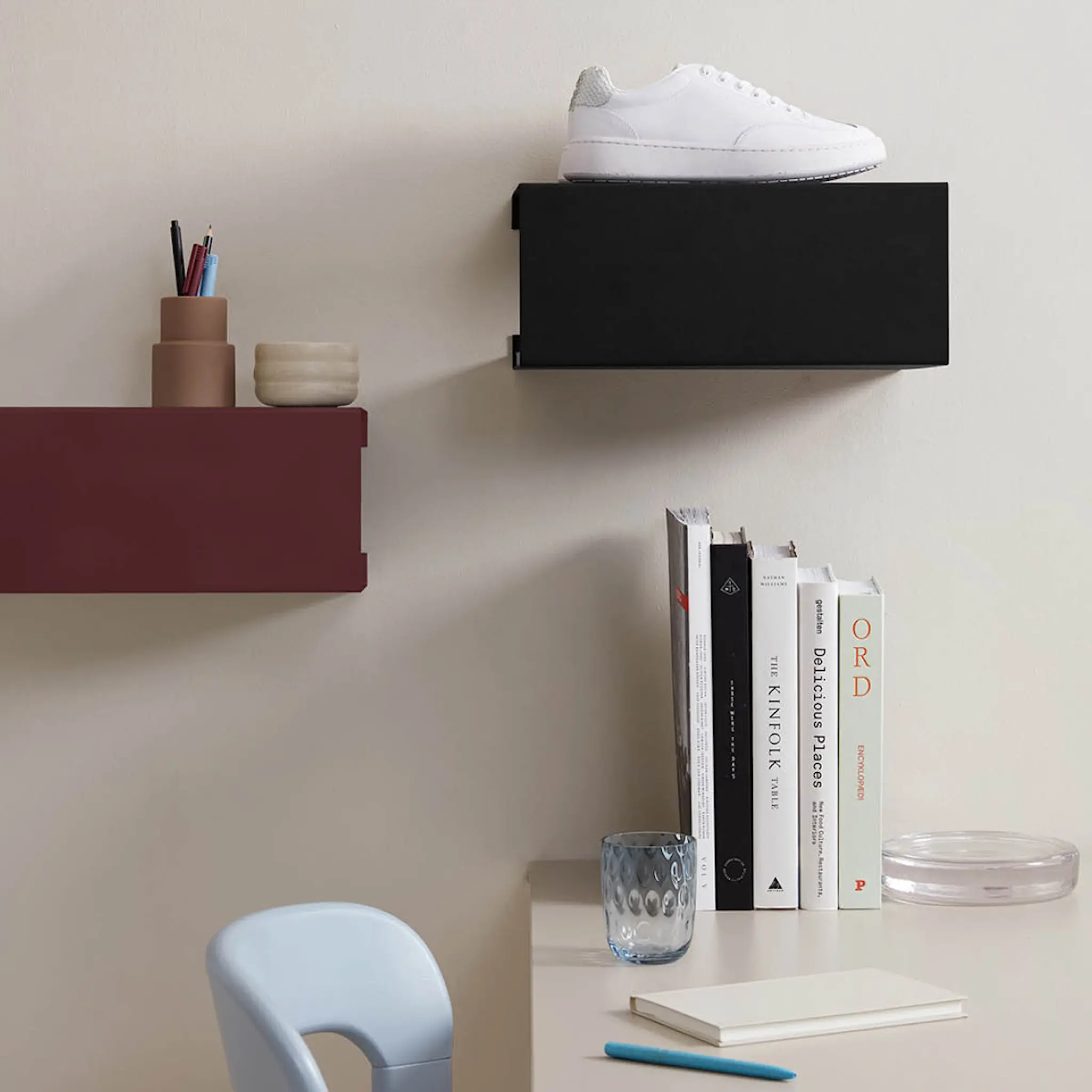 ReCollector BoxShelf hylla 35x25x15 cm Black Raven