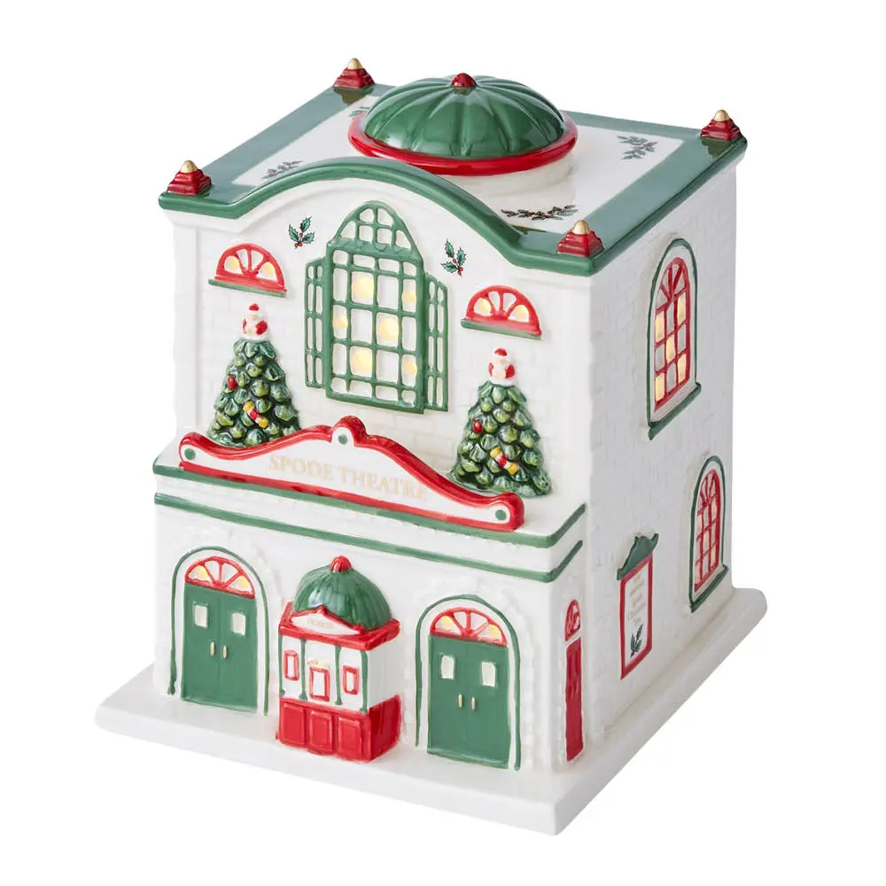 Christmas Tree teater LED lykt 14,5x12,8x12 cm
