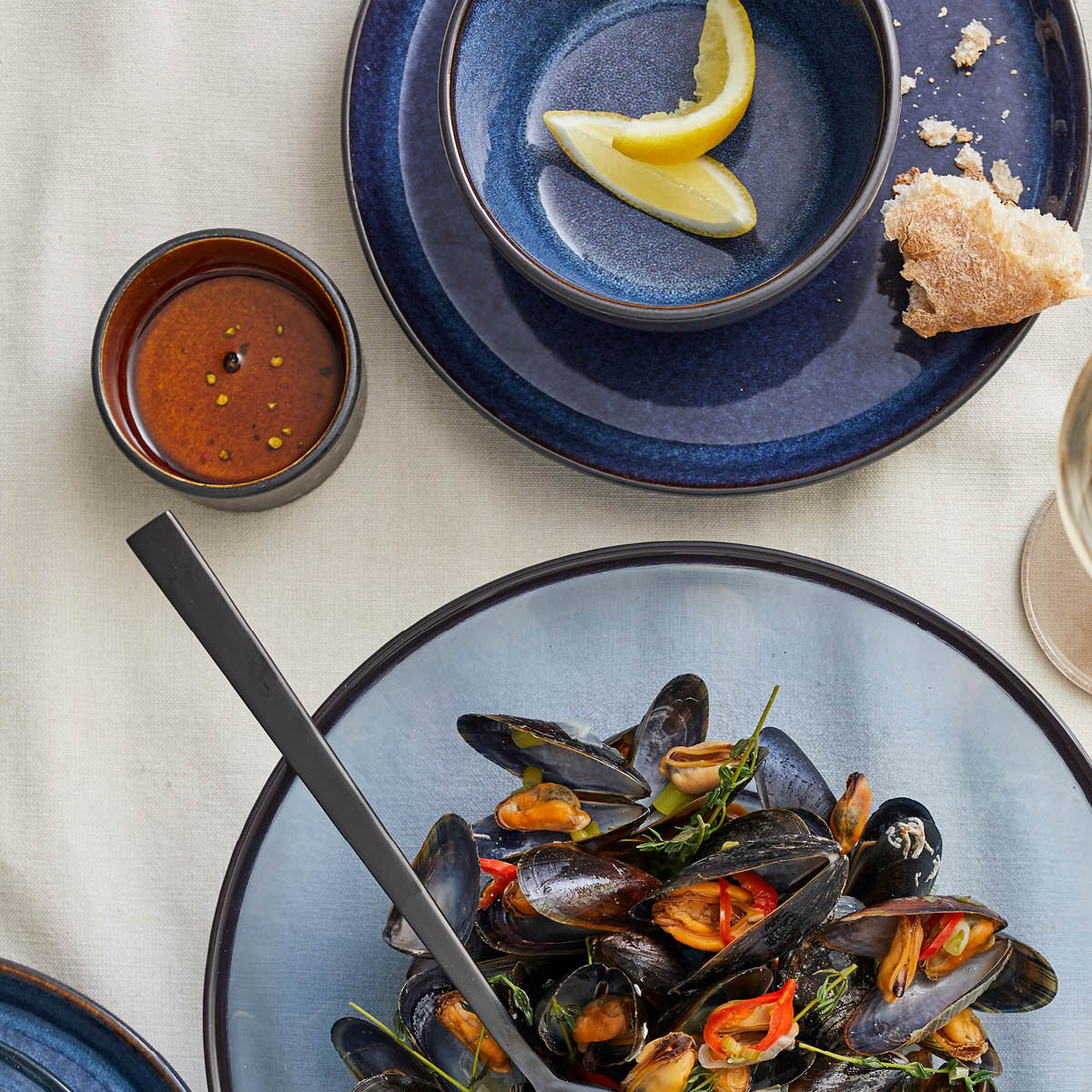 Bitz Miniskål 7,5 cm svart/rav