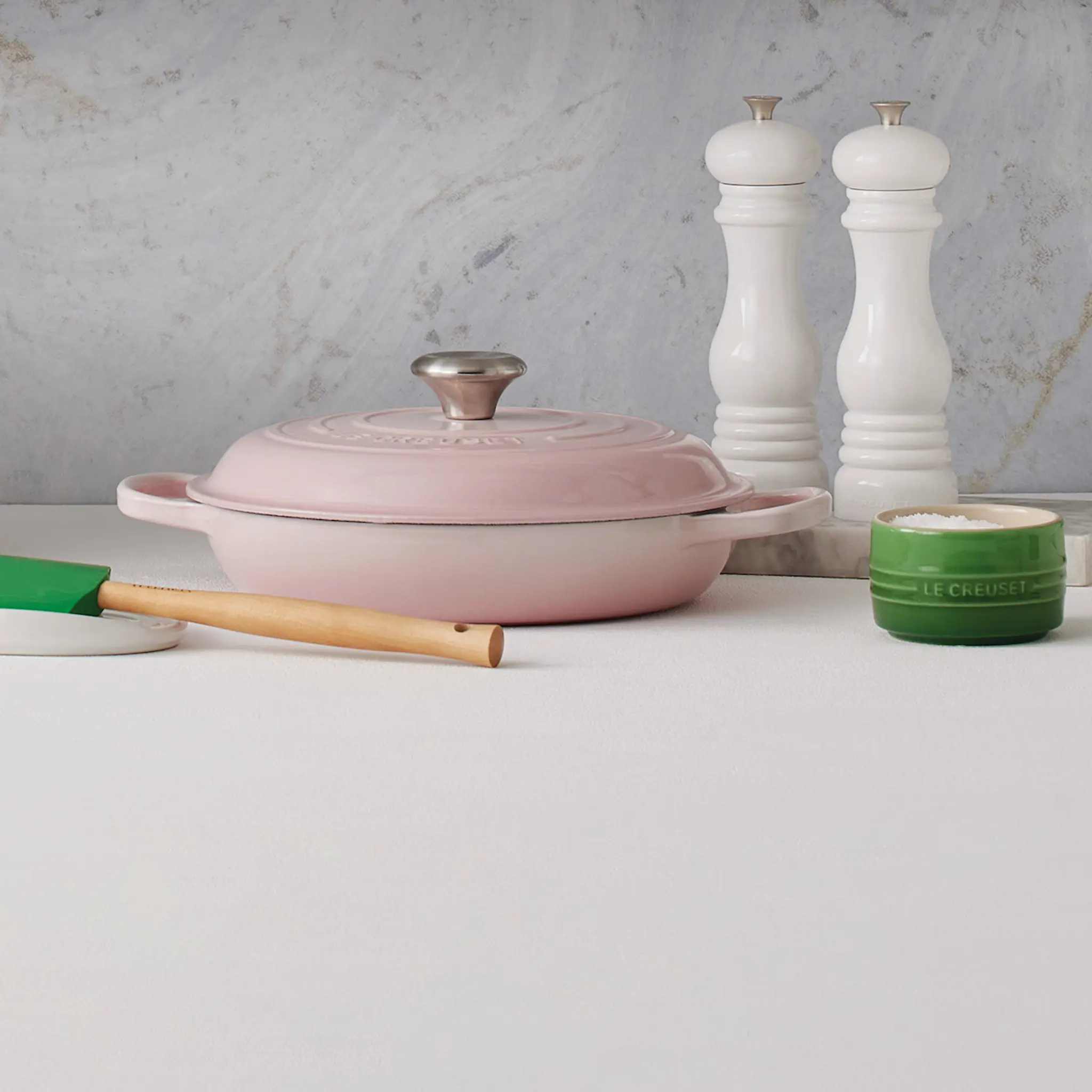 Le Creuset Saltkvarn 21 cm white