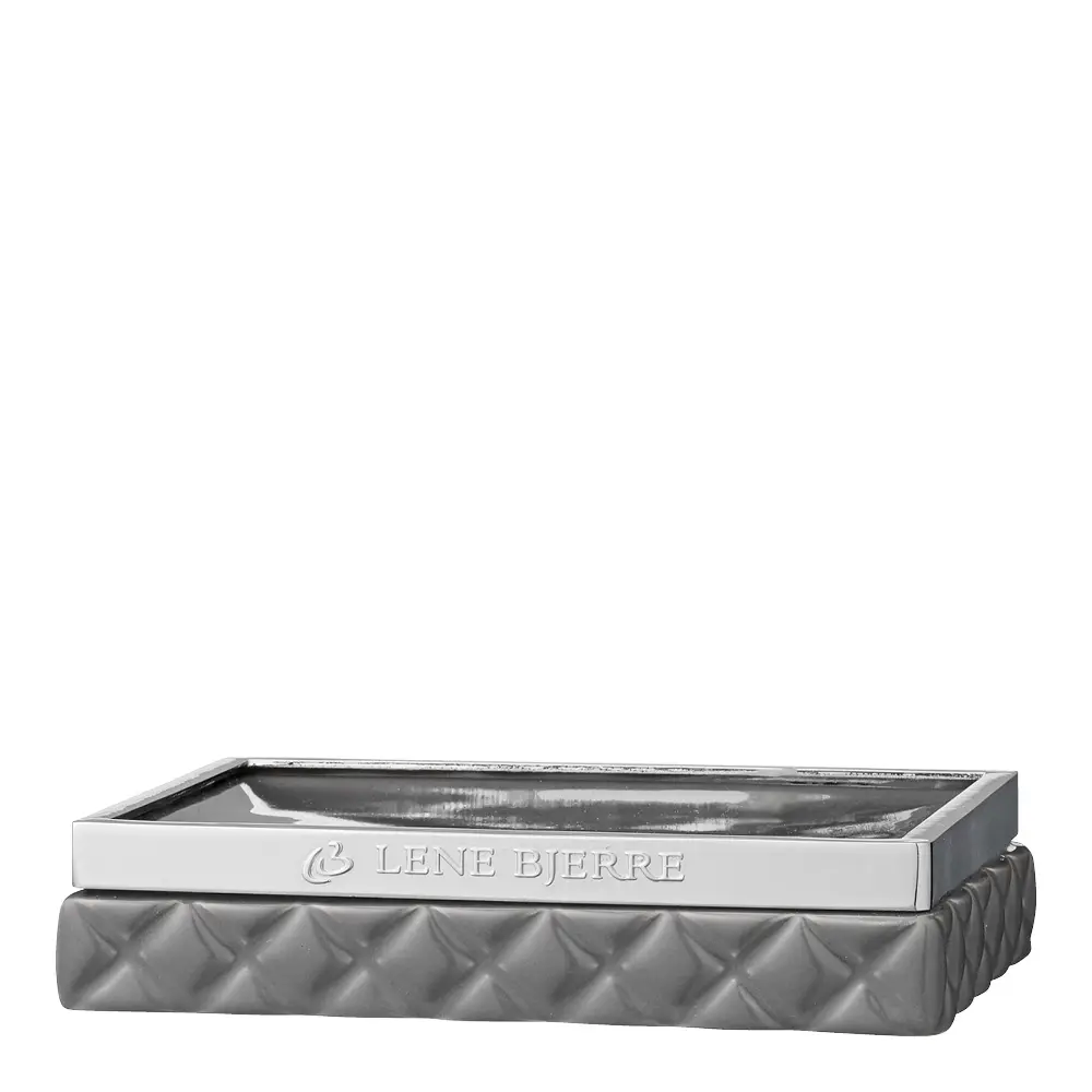 Portia Saippuakulho 13x10 cm Harmaa