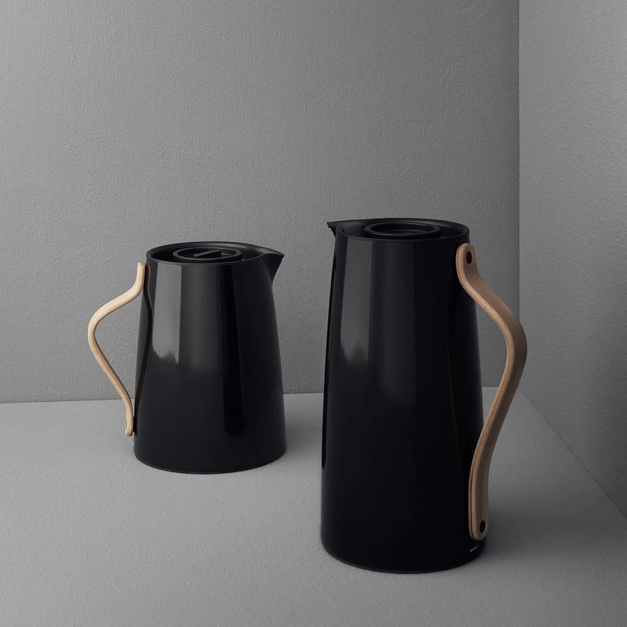 Stelton Danish Modern Emma Termoskanna Kaffe 1,2 L Svart blank