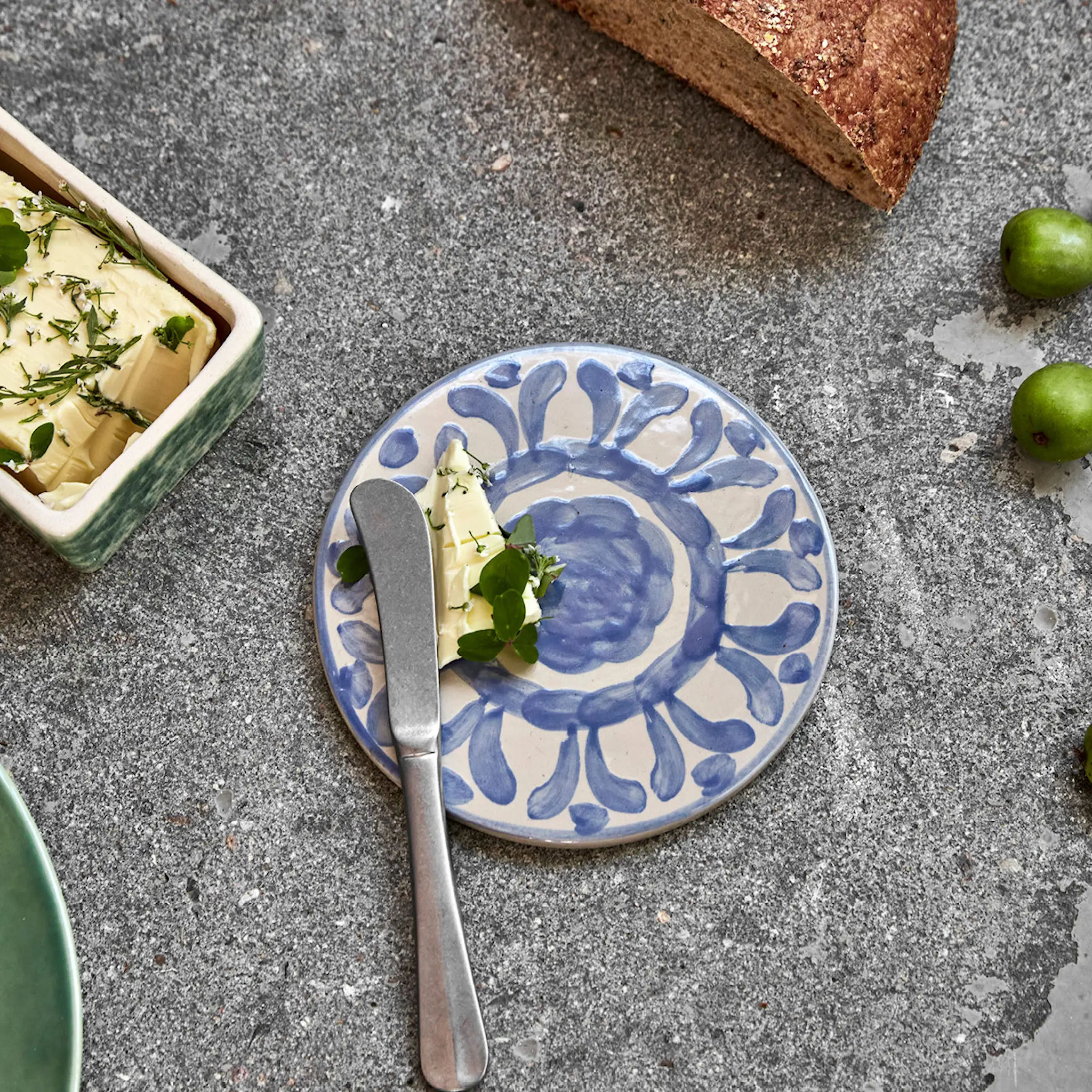 House Doctor Diva Tarjotin 15 cm 2 kpl Sininen