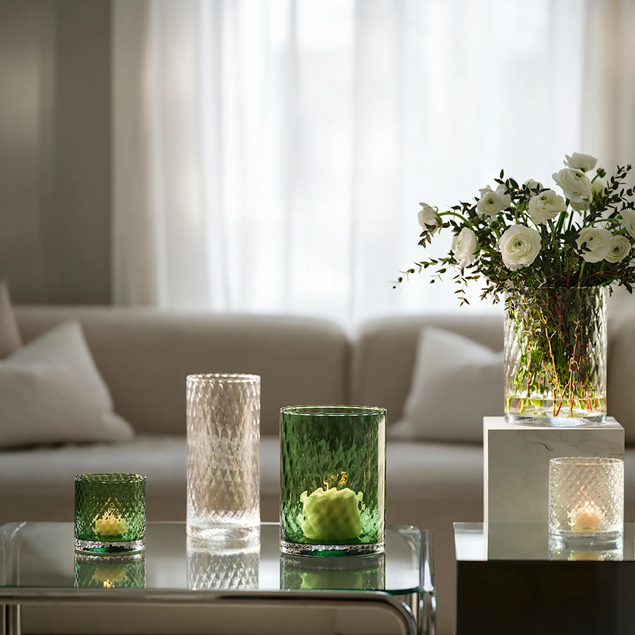 Magnor Harlekin Maljakko 12,5 cm Vihreä