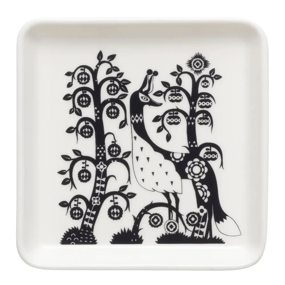 Taika Lautanen 12x12 cm Musta